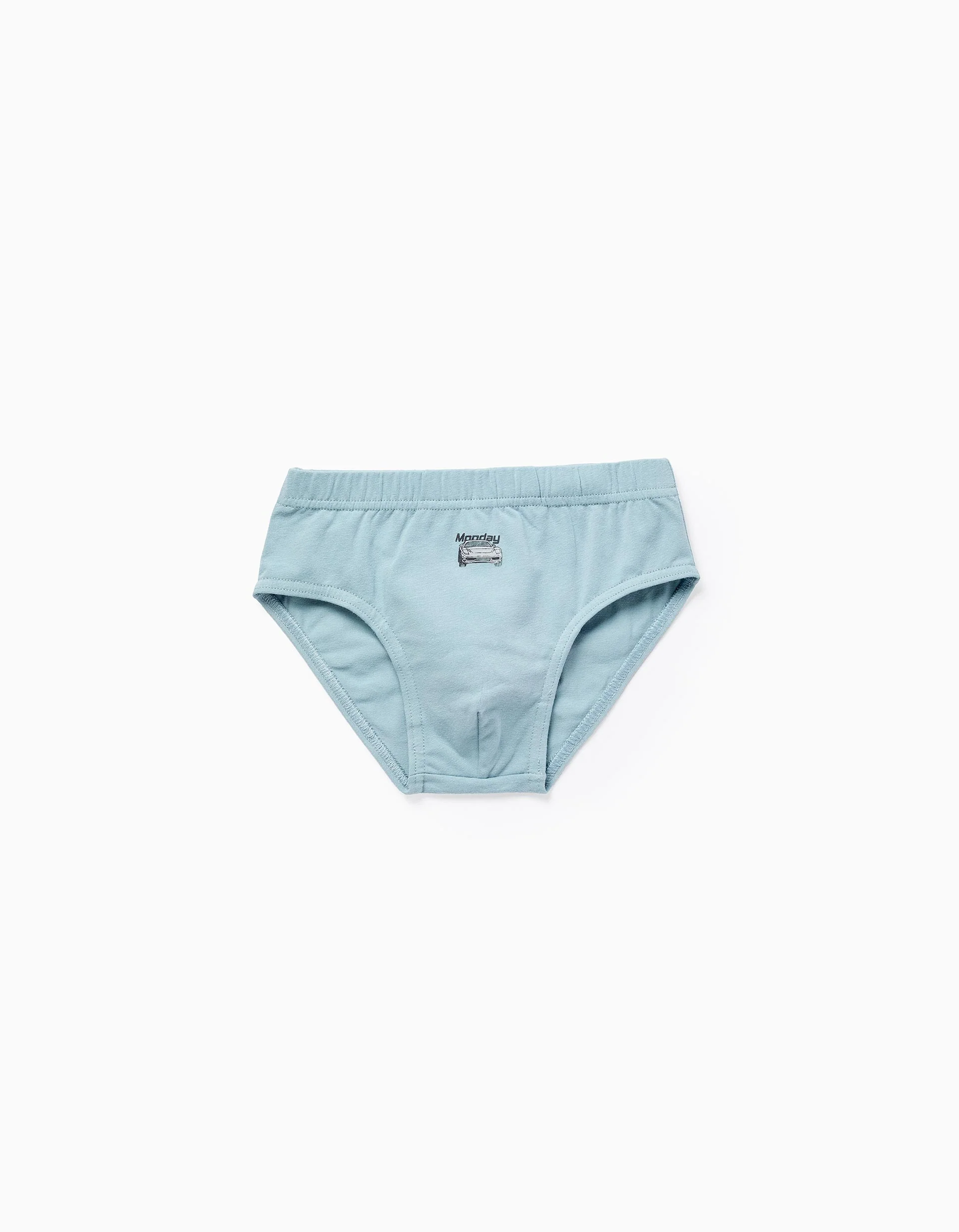 Pack of 5 Briefs for Boys 'Cars & Days', Multicolour