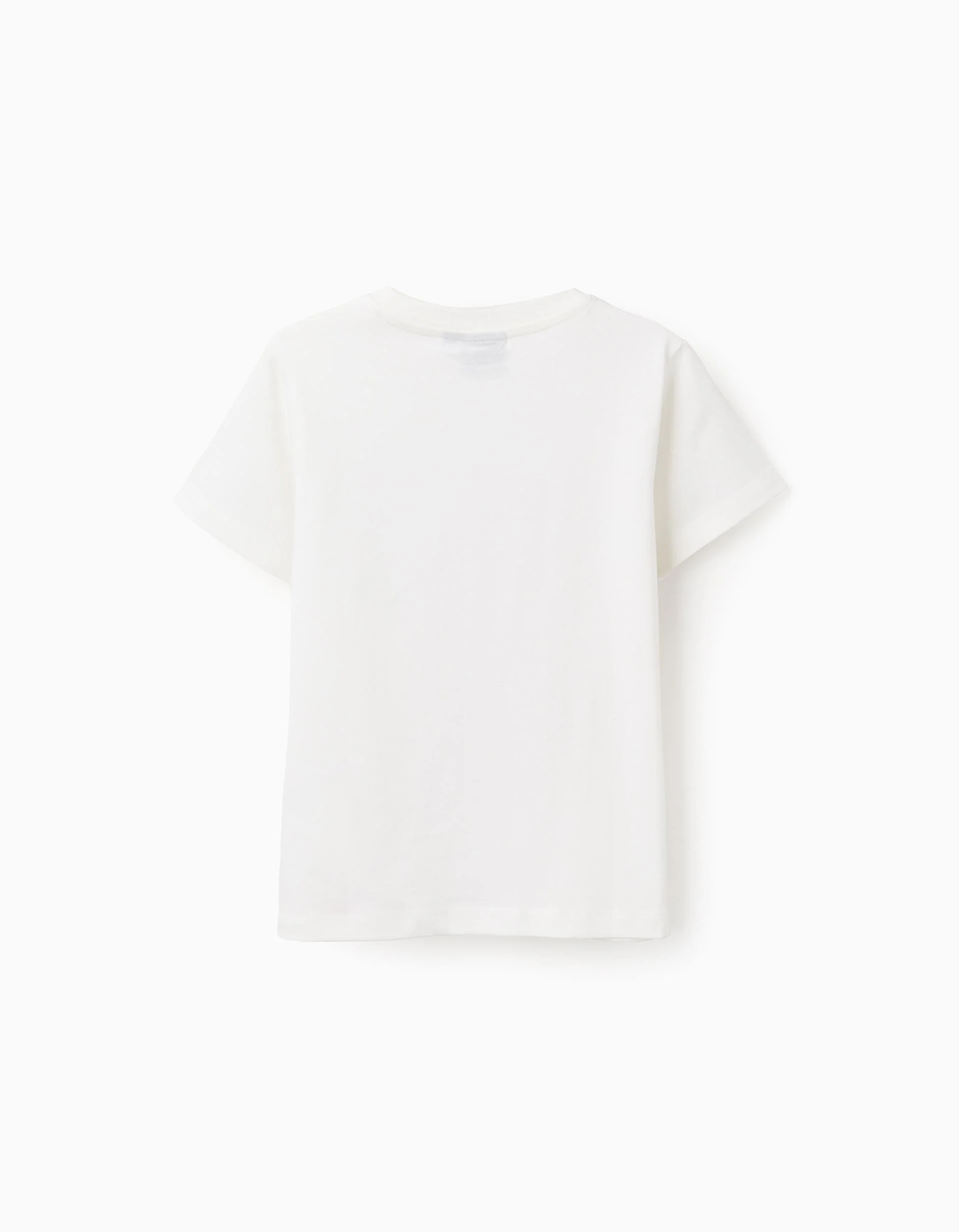 Cotton T-shirt for Boys 'Sonic, Knuckles, Shadow, Tails', White
