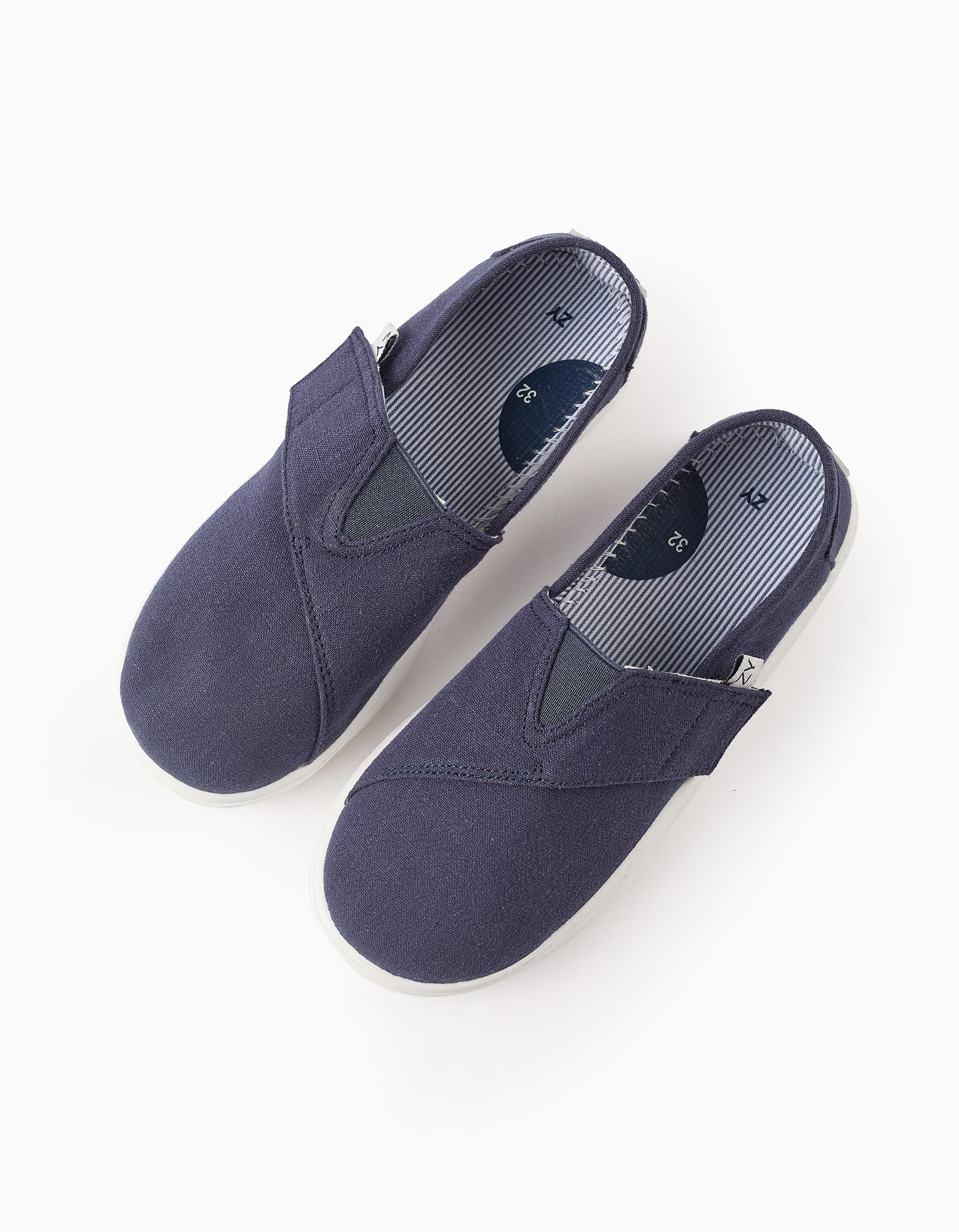 Canvas Espadrilles for Boys, Dark Blue