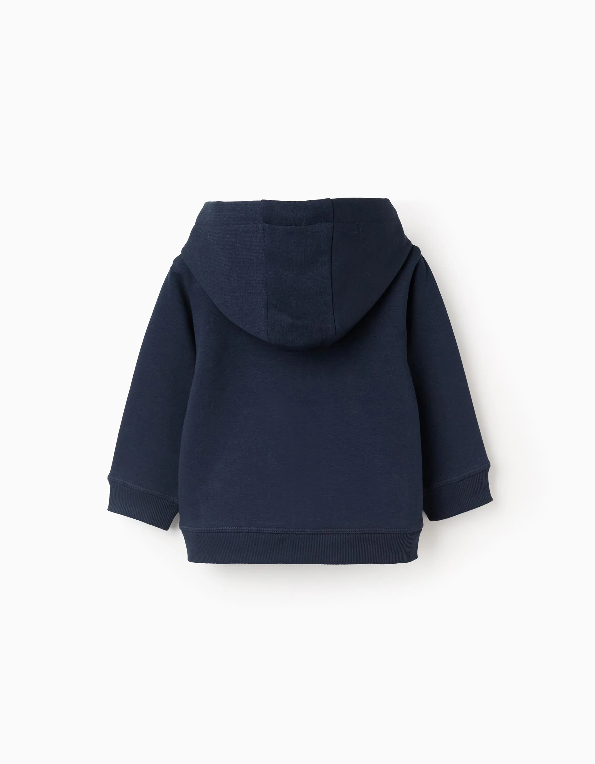 Brushed Hooded Jacket for Baby Boys 'ZY', Dark Blue