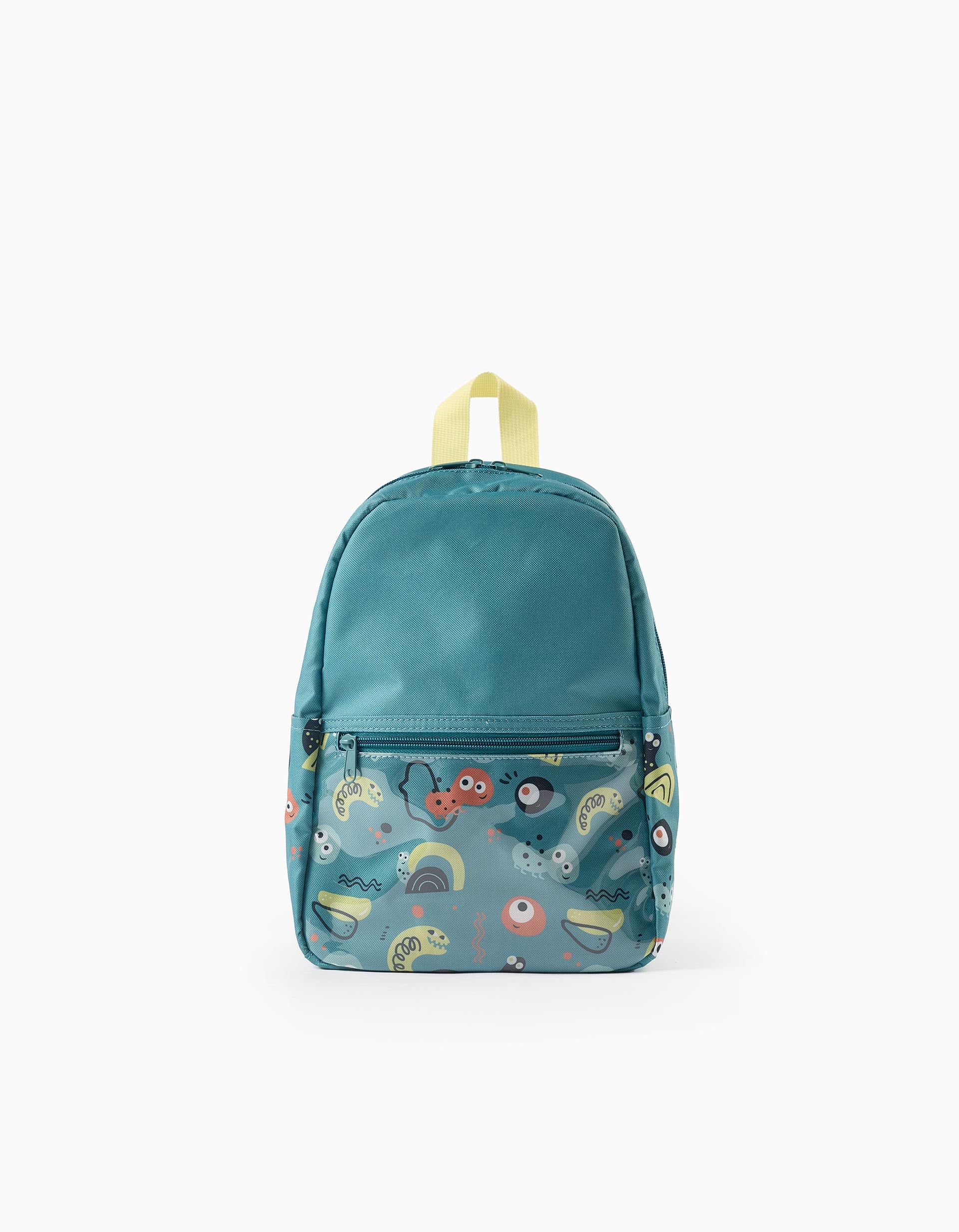 Colourful Patterned Backpack for Babies and Boys, Green