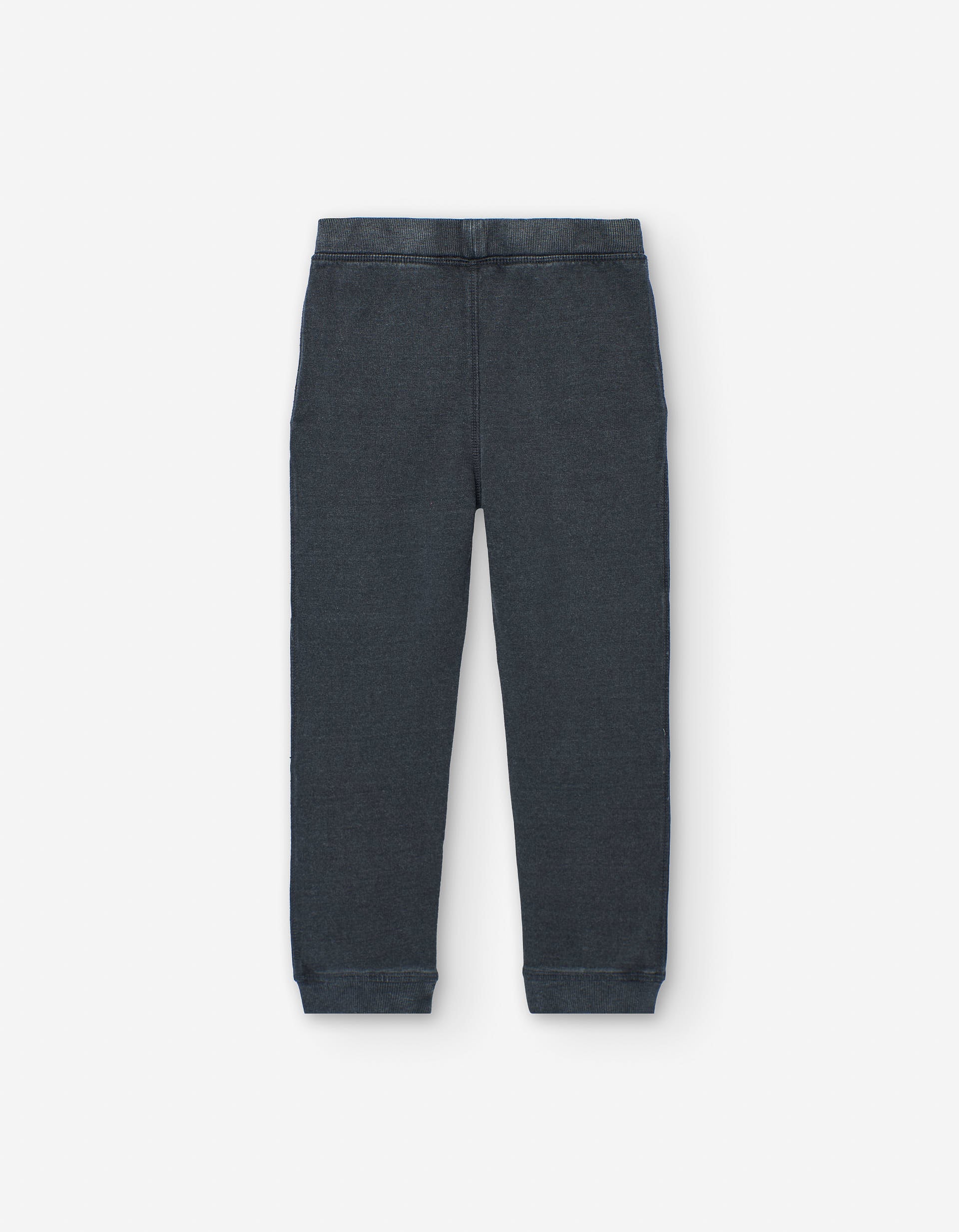 Brushed joggers with Rock Star print for boys, dark grey