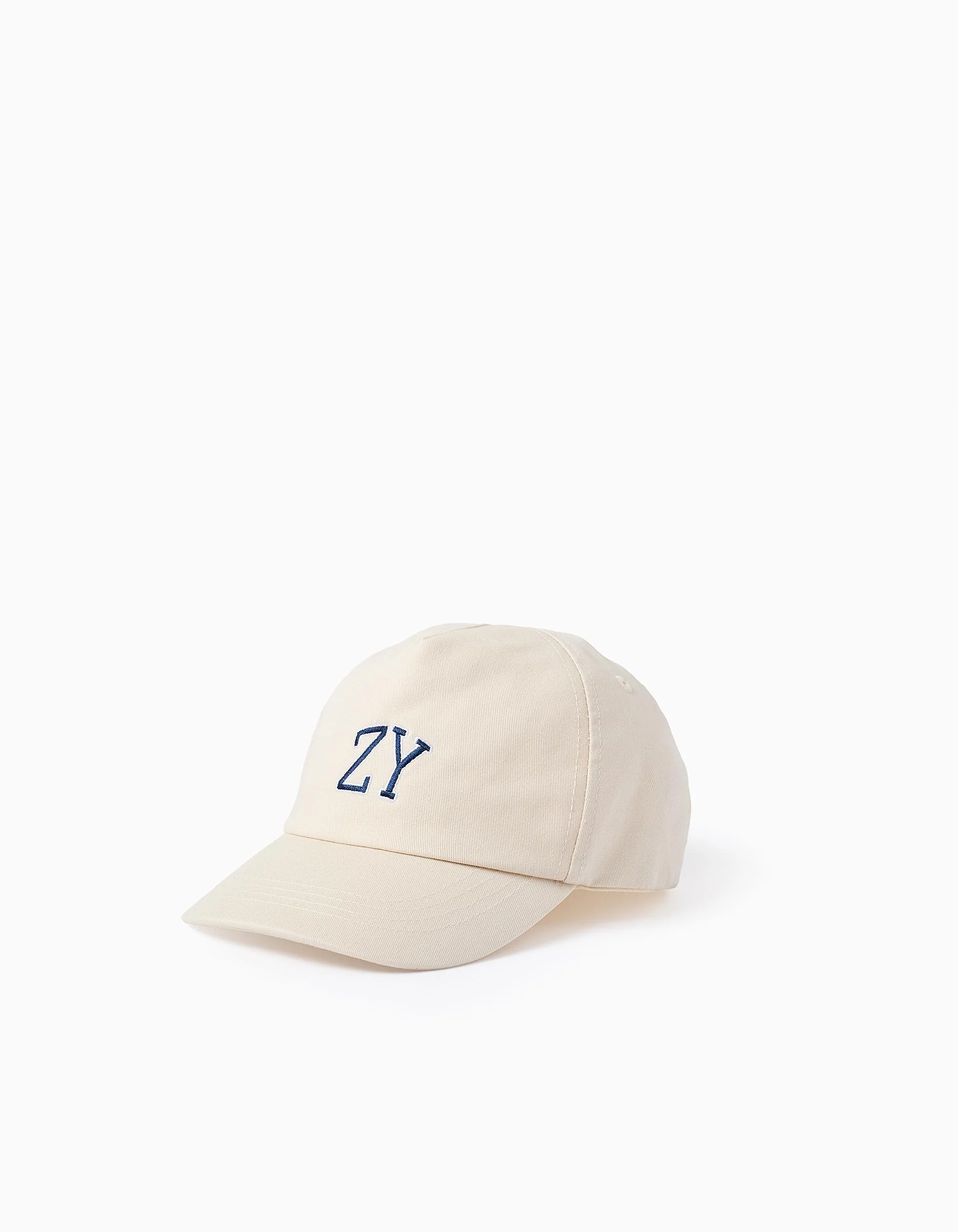 Cotton Beanie for Baby and Boys 'ZY', Beige