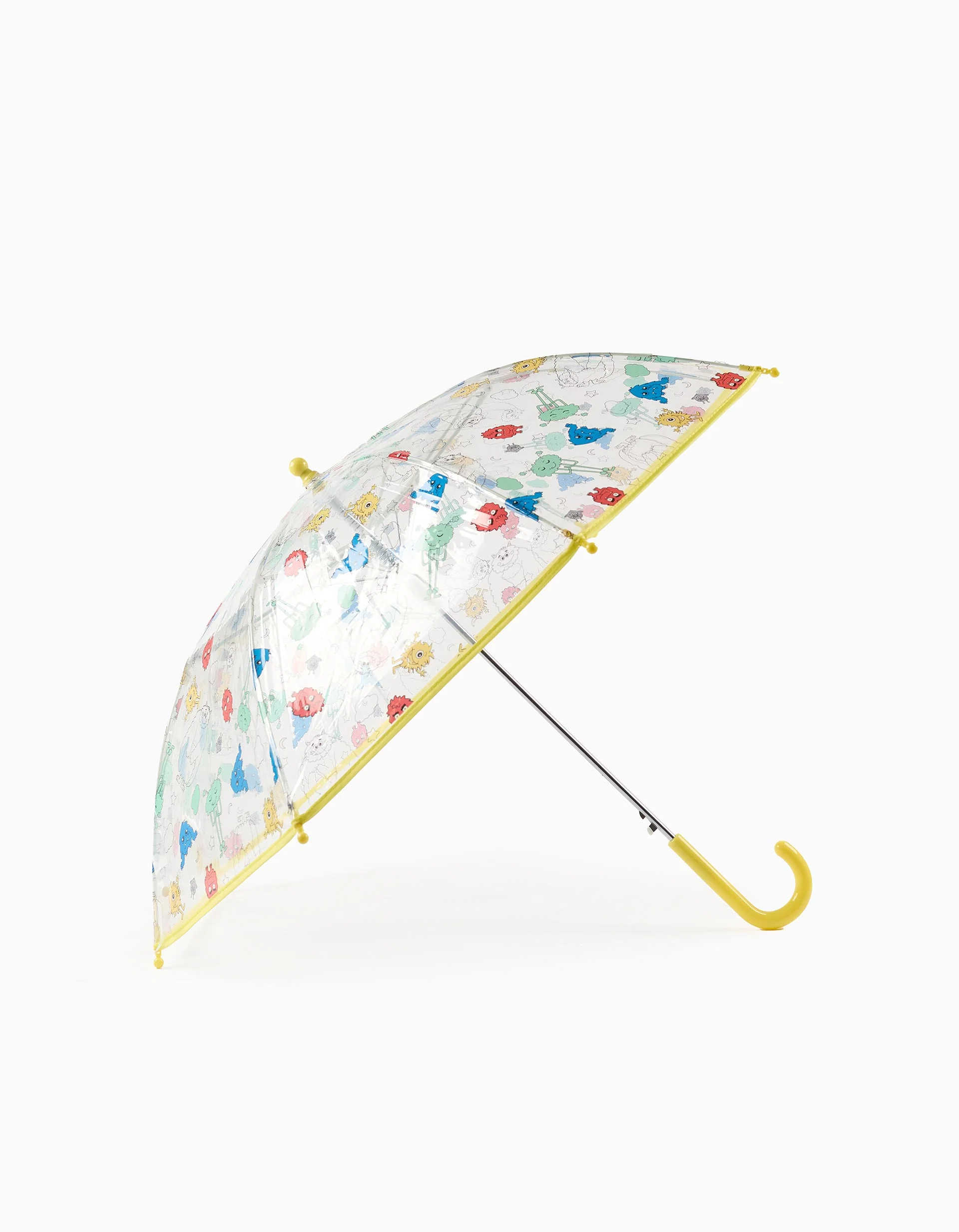 Umbrella for Babies and Children 'Monsters of Emotions', Transparent