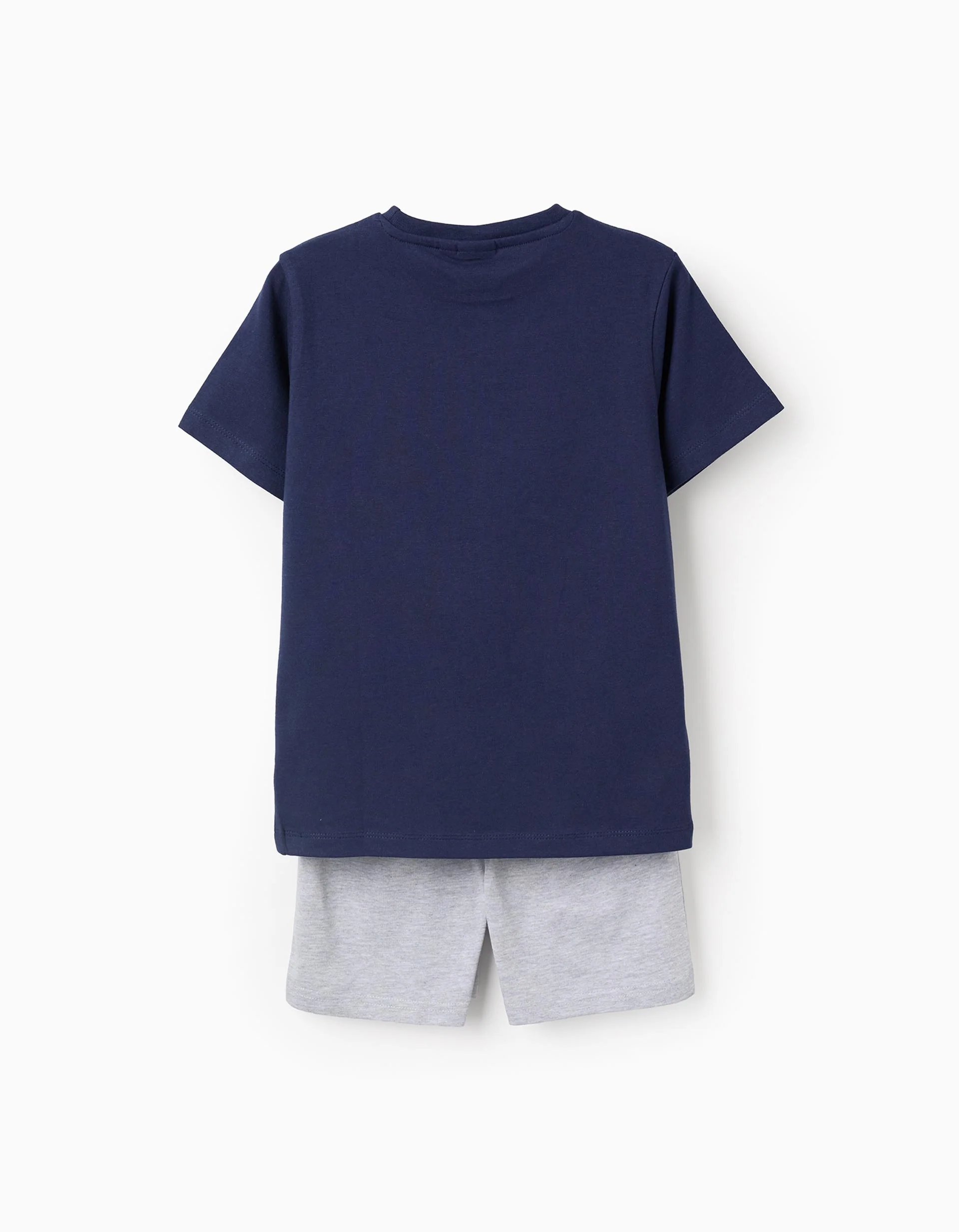 Short Cotton Pyjama for Boys 'Super Mario', Blue/Grey