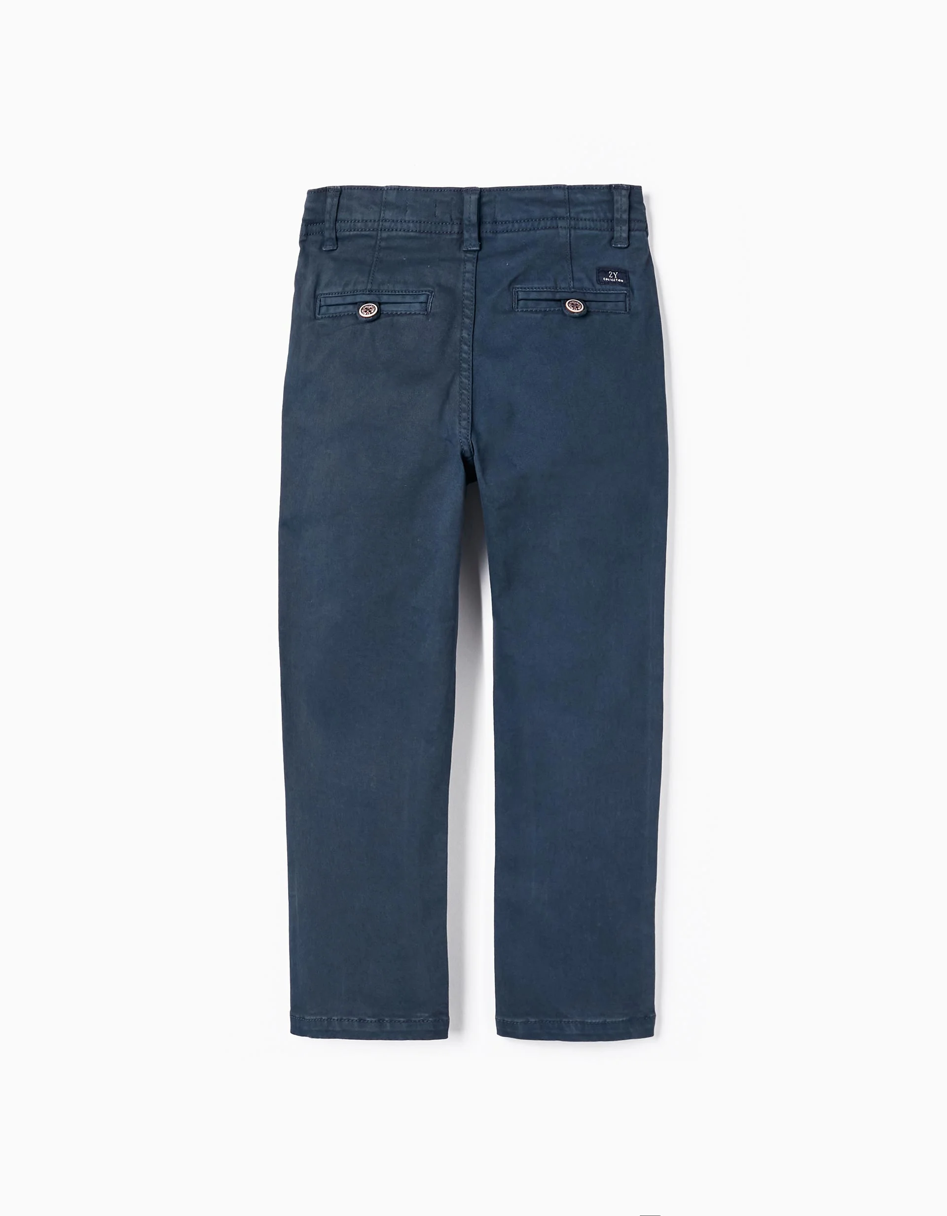 Chino Trousers for Boys 'Slim Fit', Dark Blue