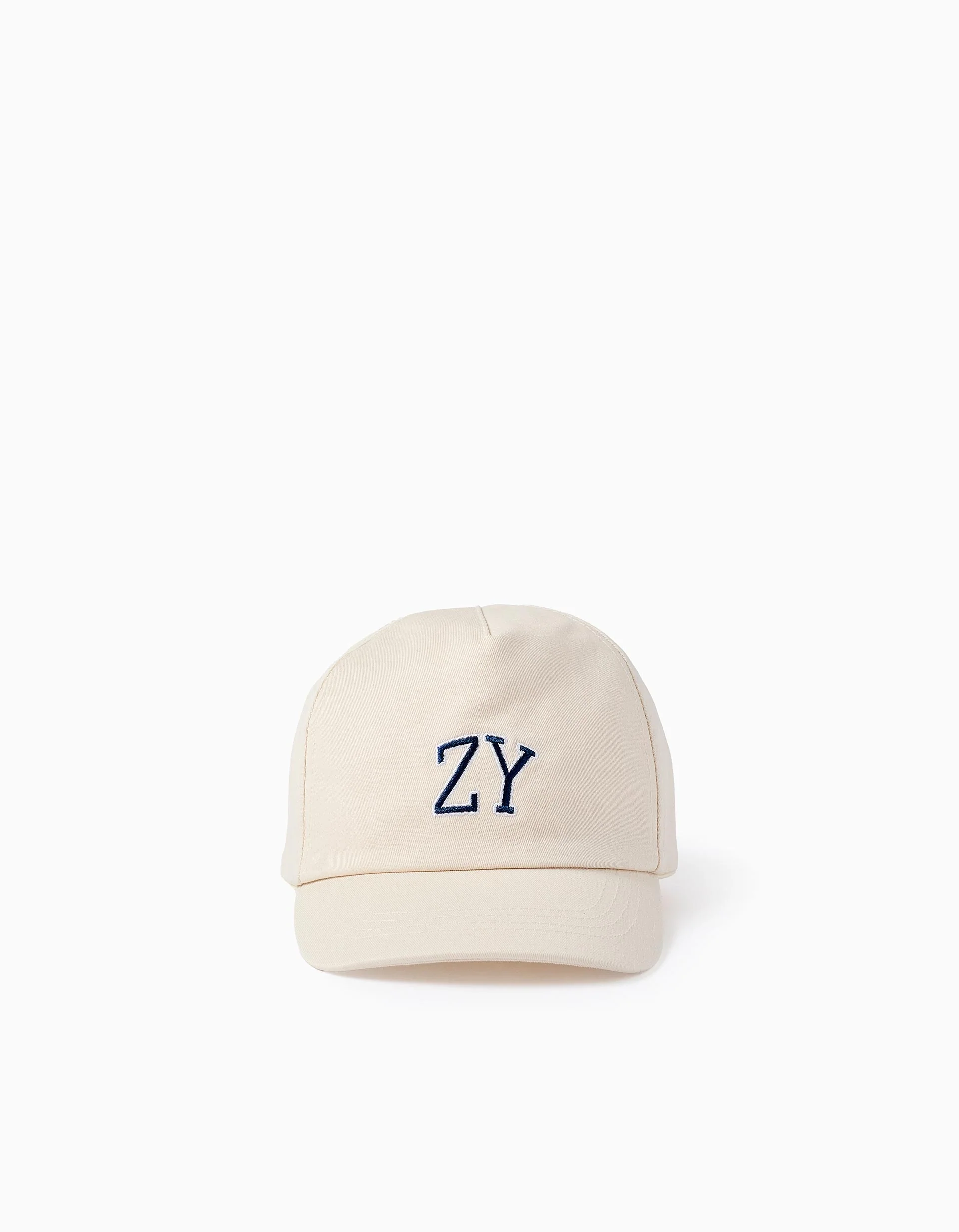 Cotton Beanie for Baby and Boys 'ZY', Beige