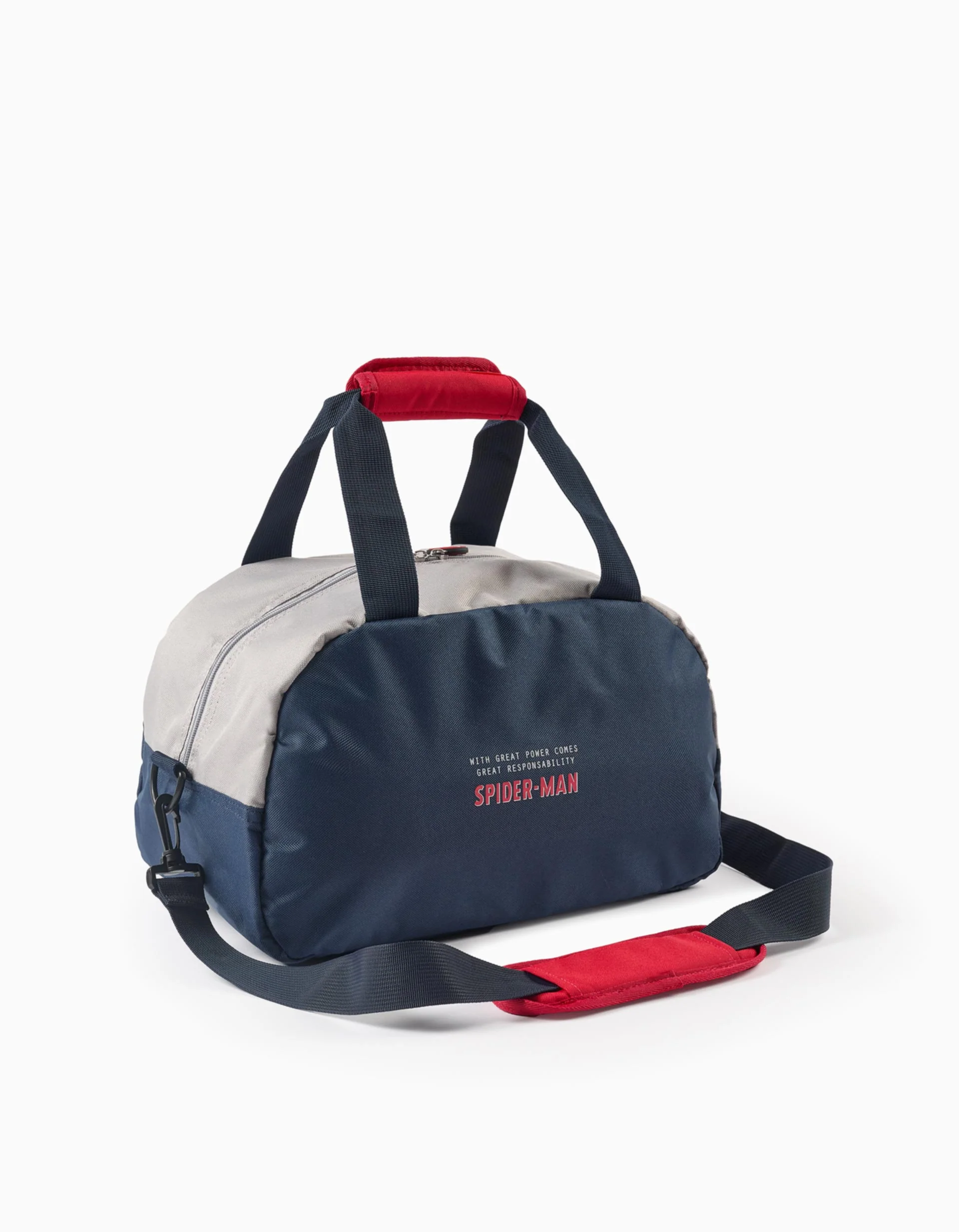 Sports Bag for Boys 'Spiderman', Dark Blue/Grey