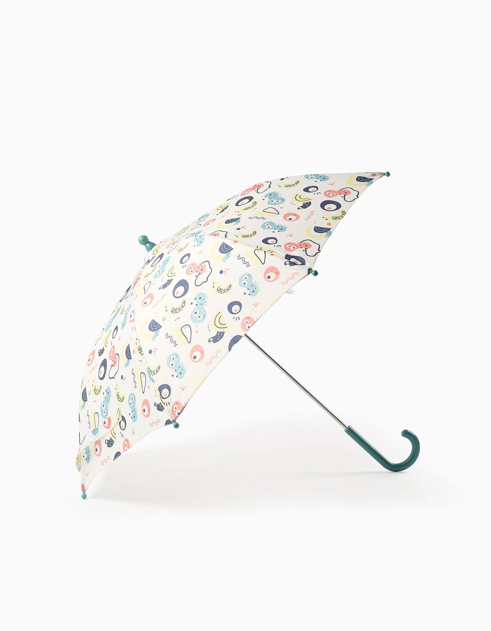 Umbrella for Babies 'Bugs', Beige/Green
