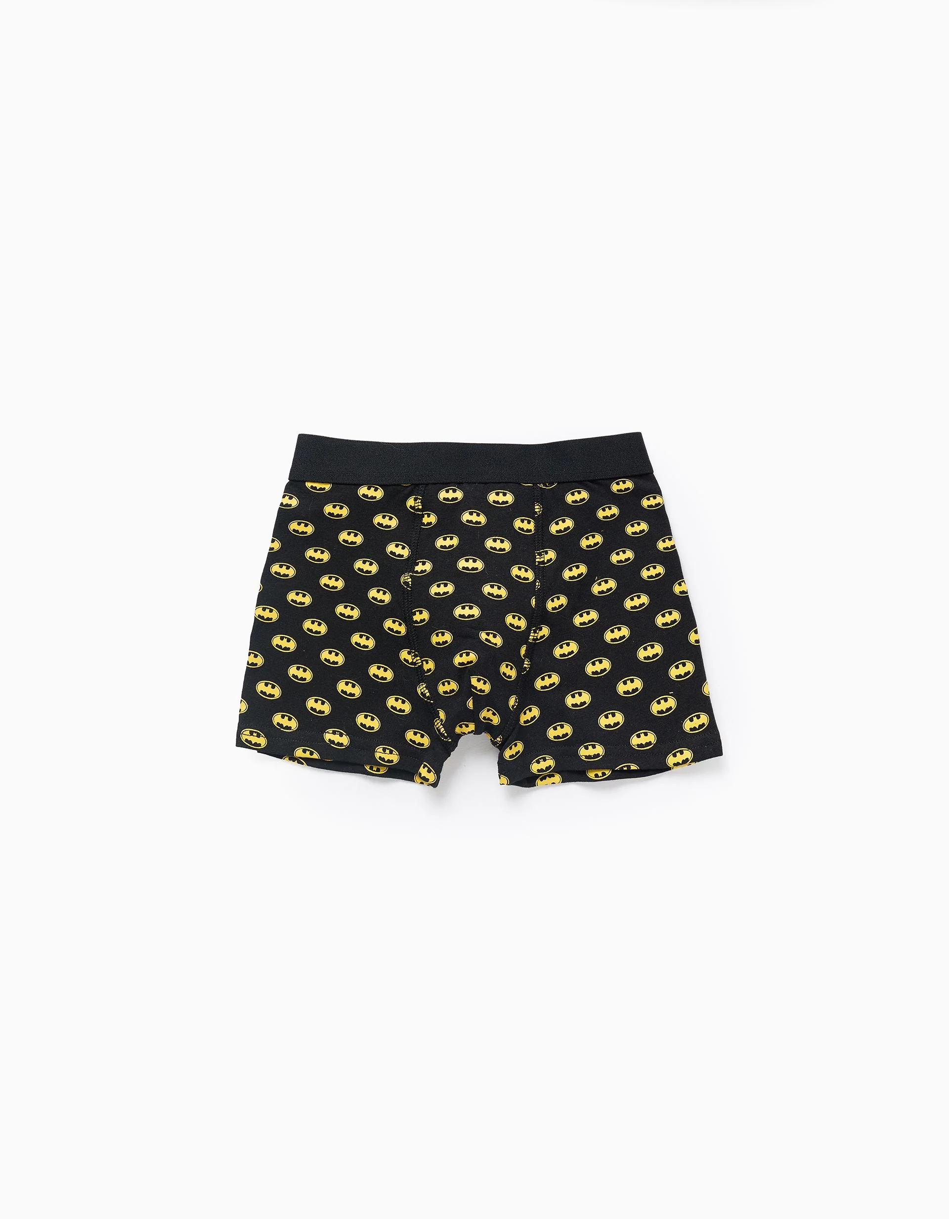 Pack of 4 Boxer Shorts for Boys 'Batman', Black/Yellow/Grey