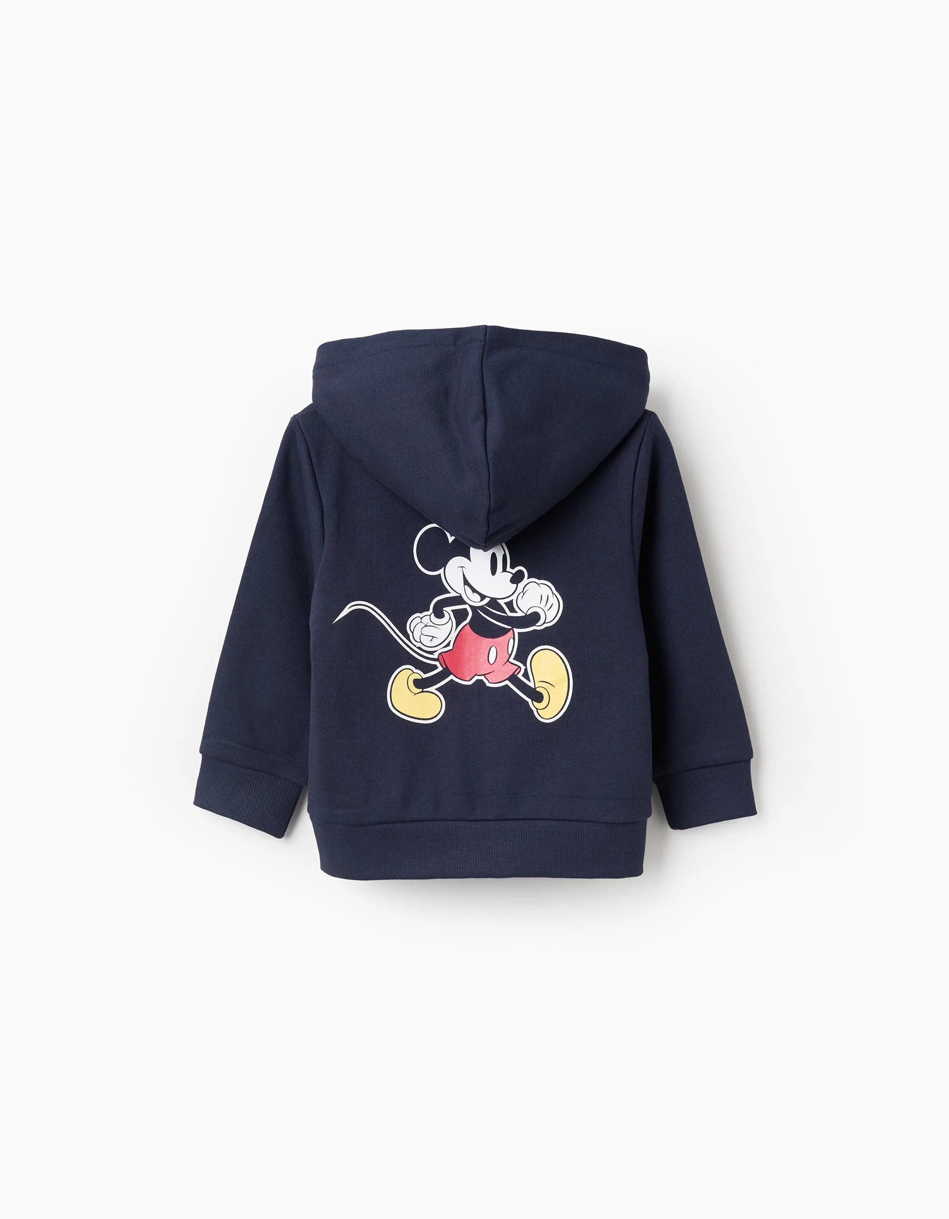 Hooded Jacket with Back Print for Baby Boys 'Mickey', Blue