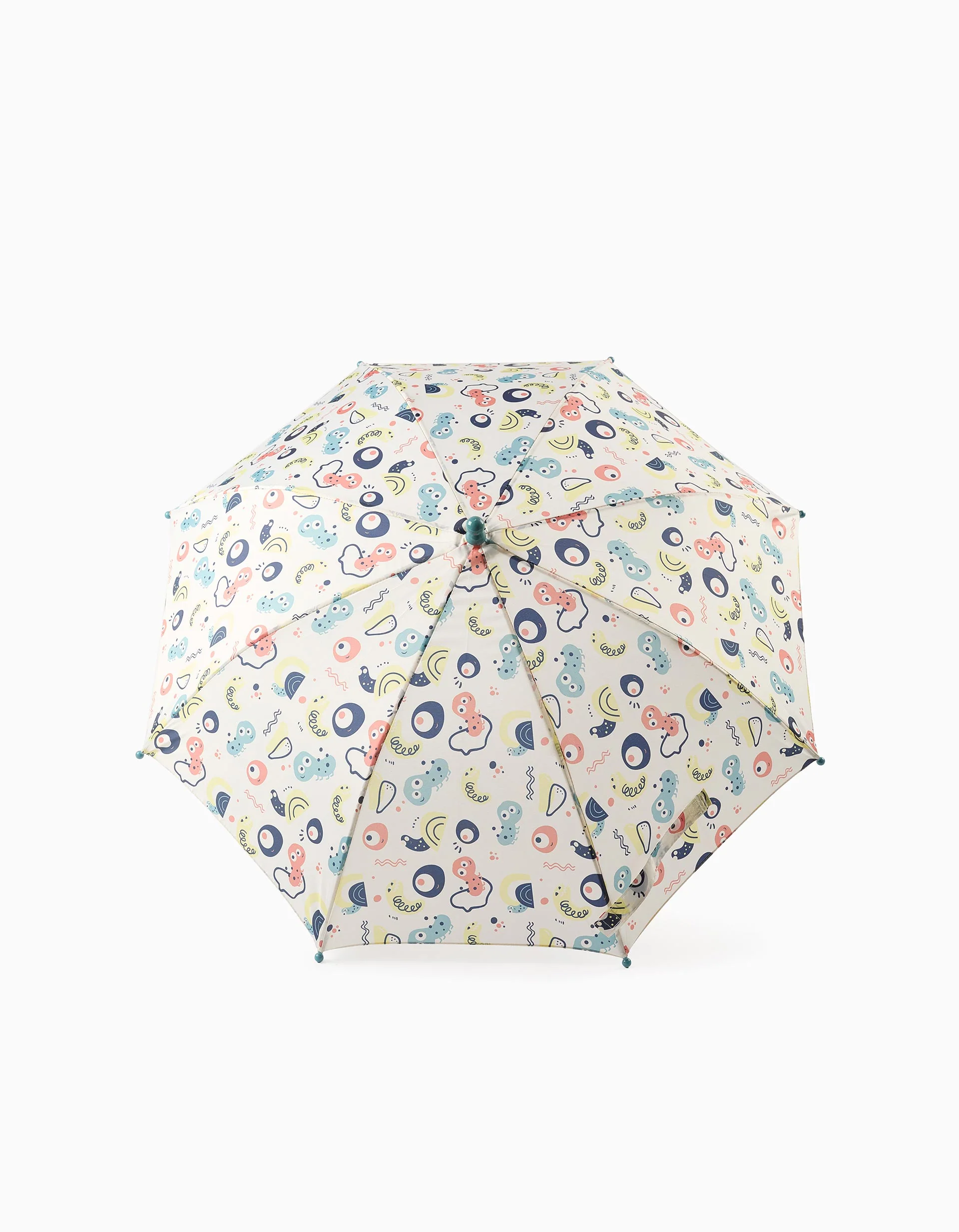 Umbrella for Babies 'Bugs', Beige/Green