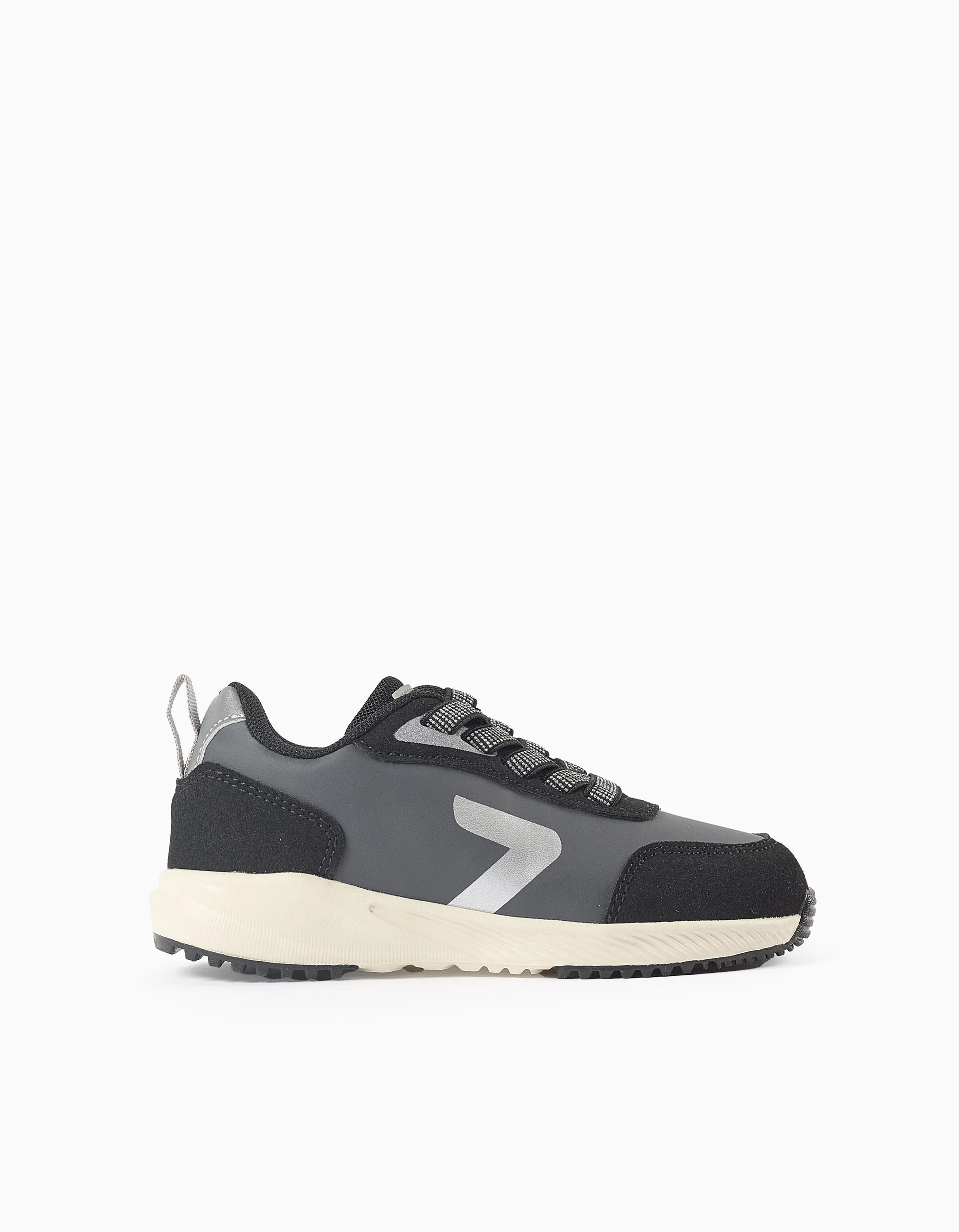 Reflective trainers 'ZY Superlight Runner' for boys, black
