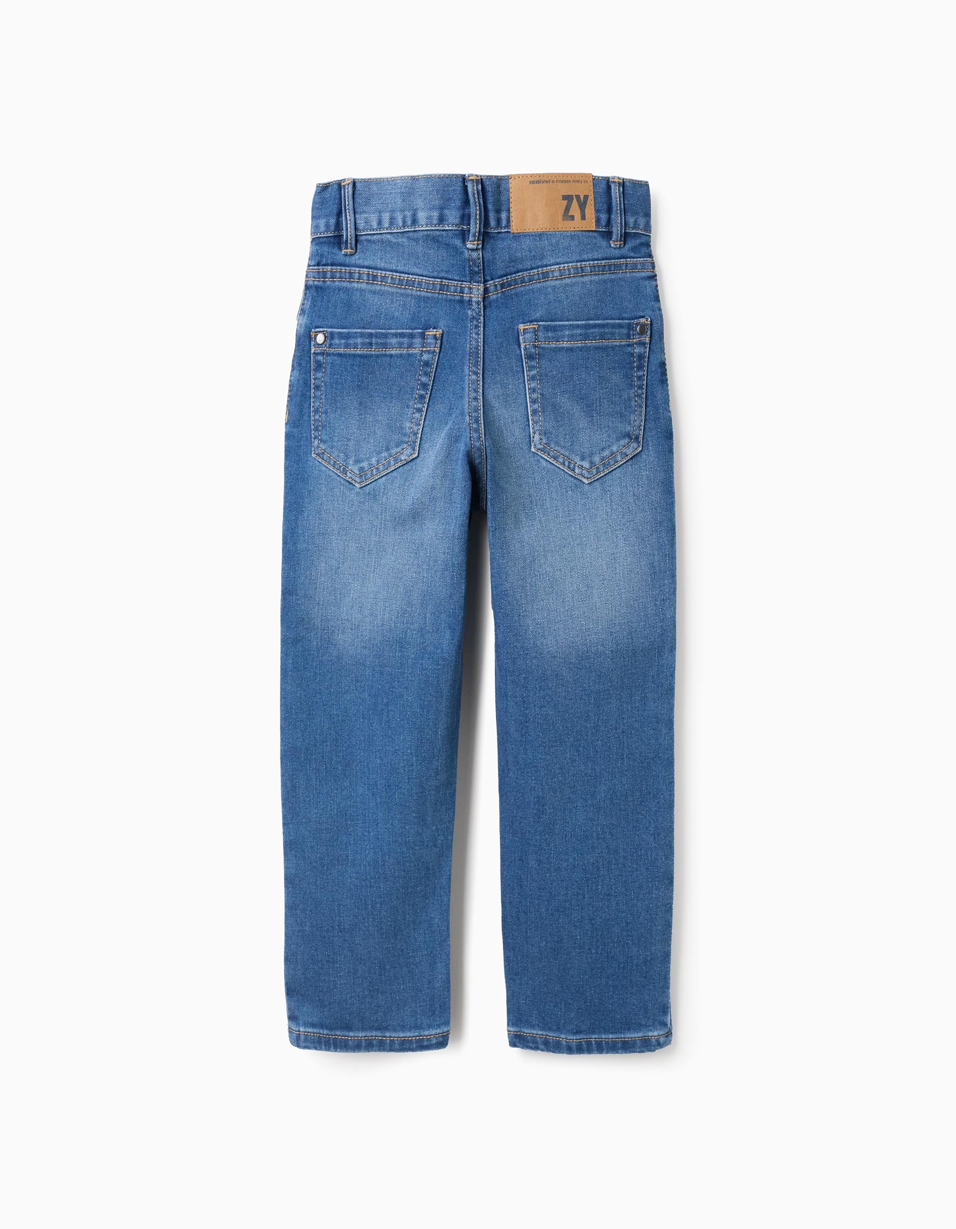 Straight Fit Jeans for Boys, Blue