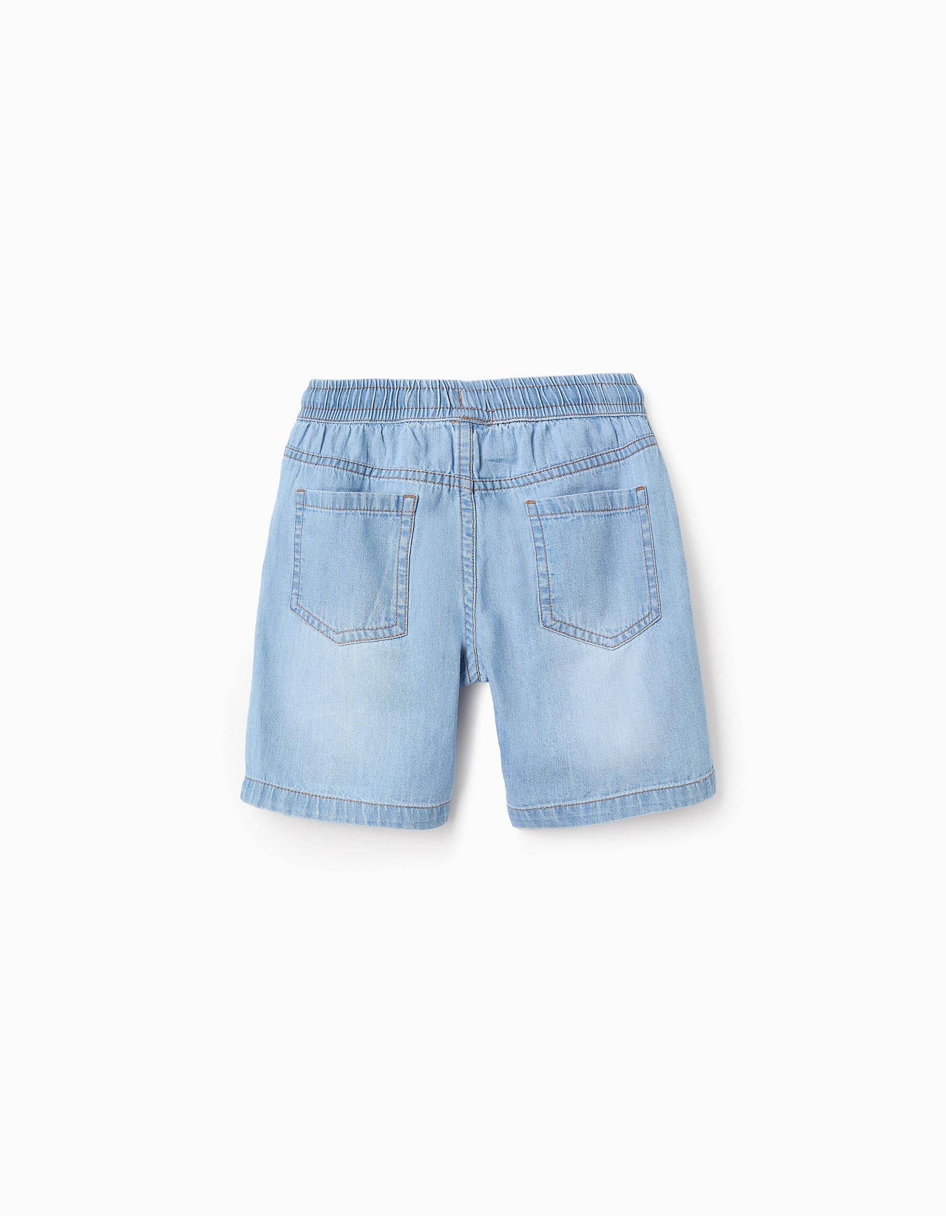 Denim Shorts for Boys 'Midi', Light Blue