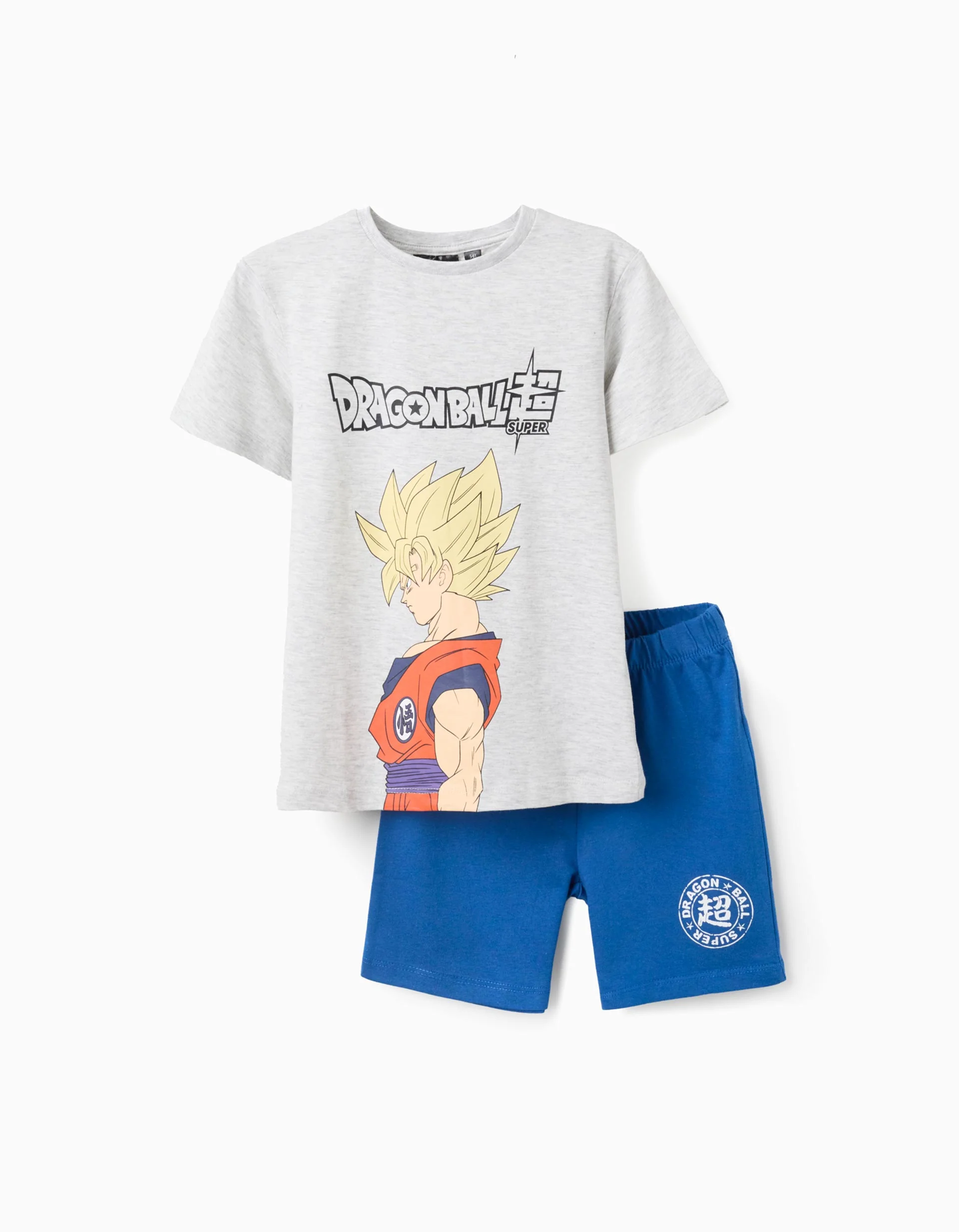 Short Pyjamas for Boys 'Dragon Ball', Grey/Blue