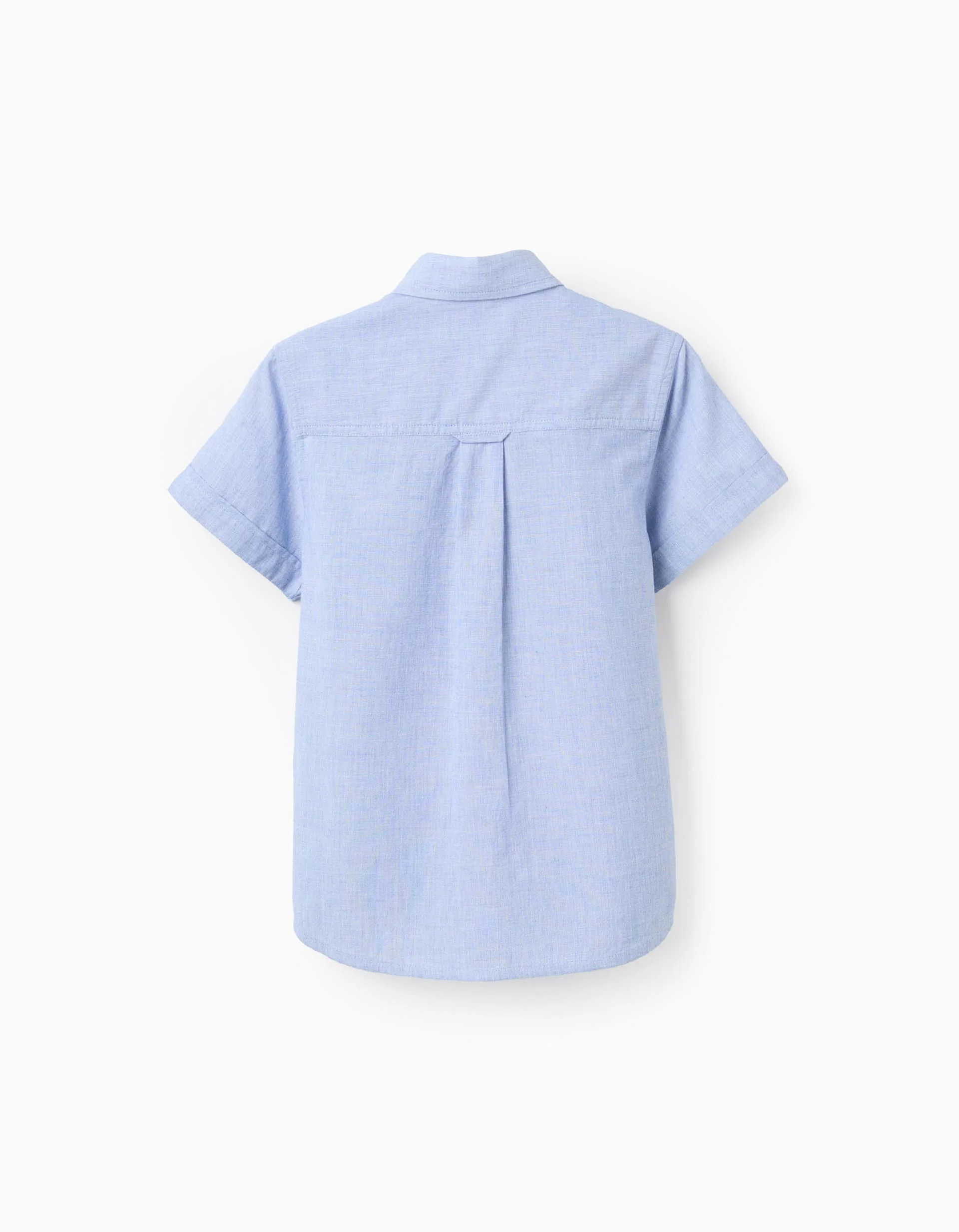 Cotton Fil a Fil Shirt for Boys 'B&S', Blue