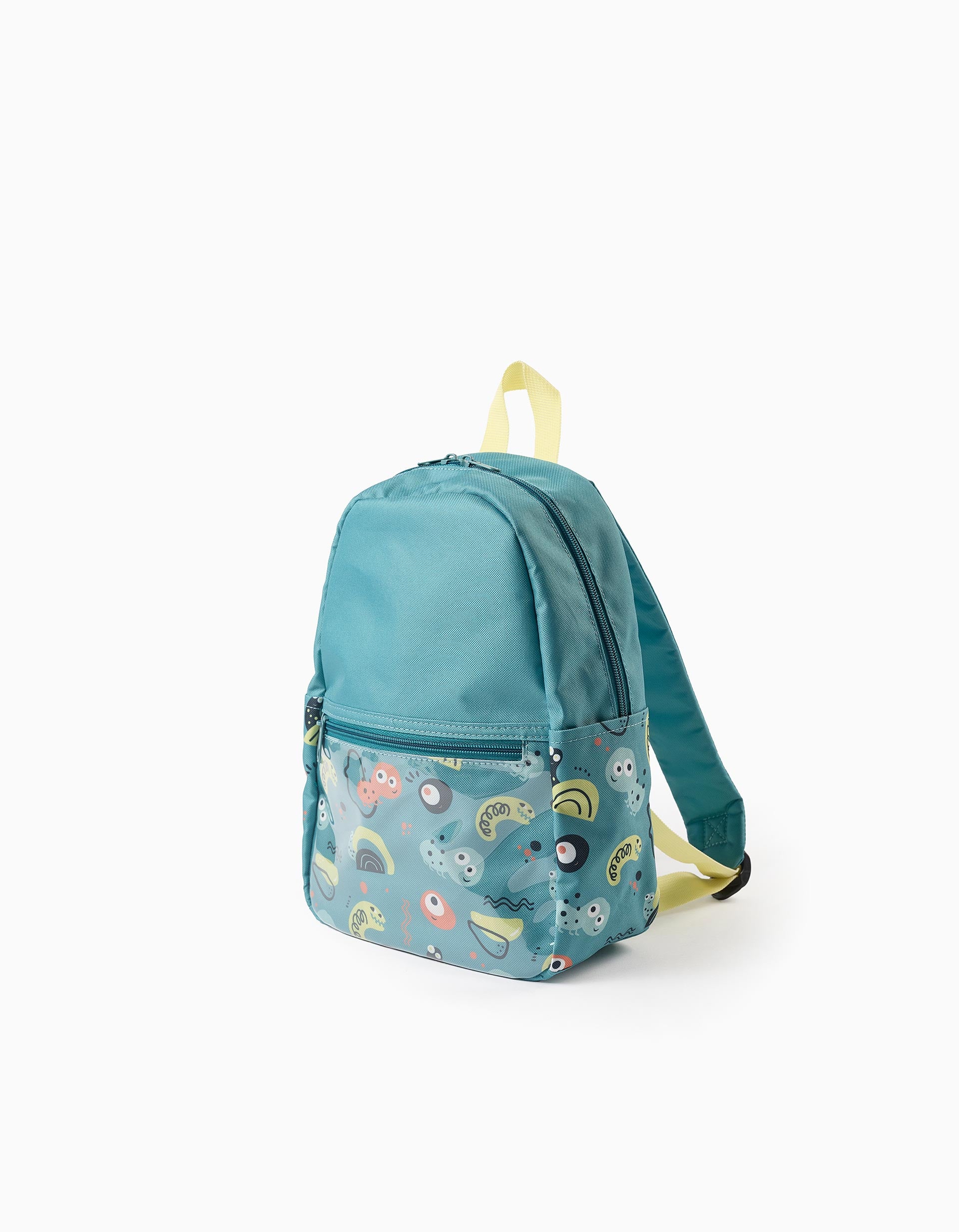 Colourful Patterned Backpack for Babies and Boys, Green