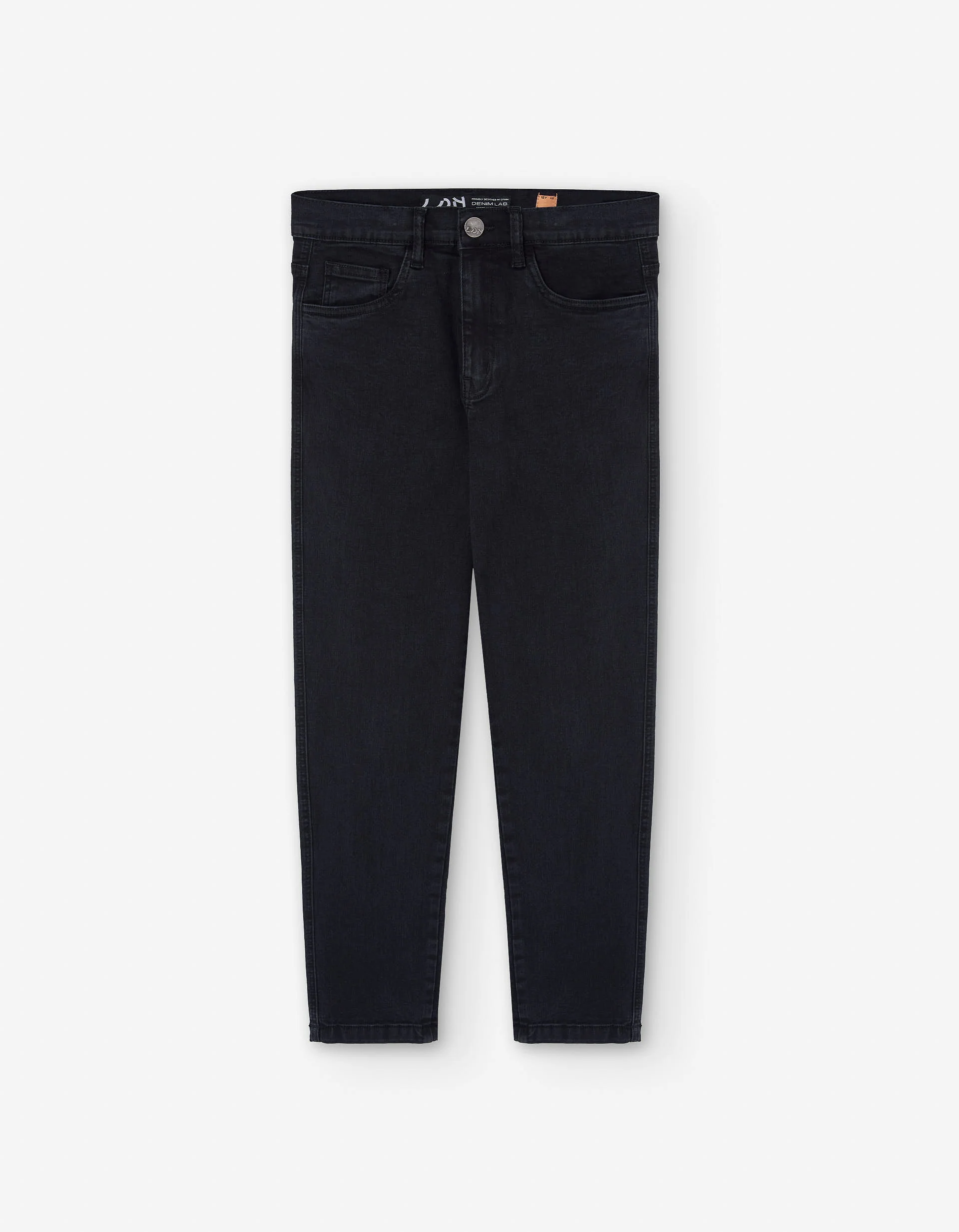 Jeans with a carrot fit for boys, black