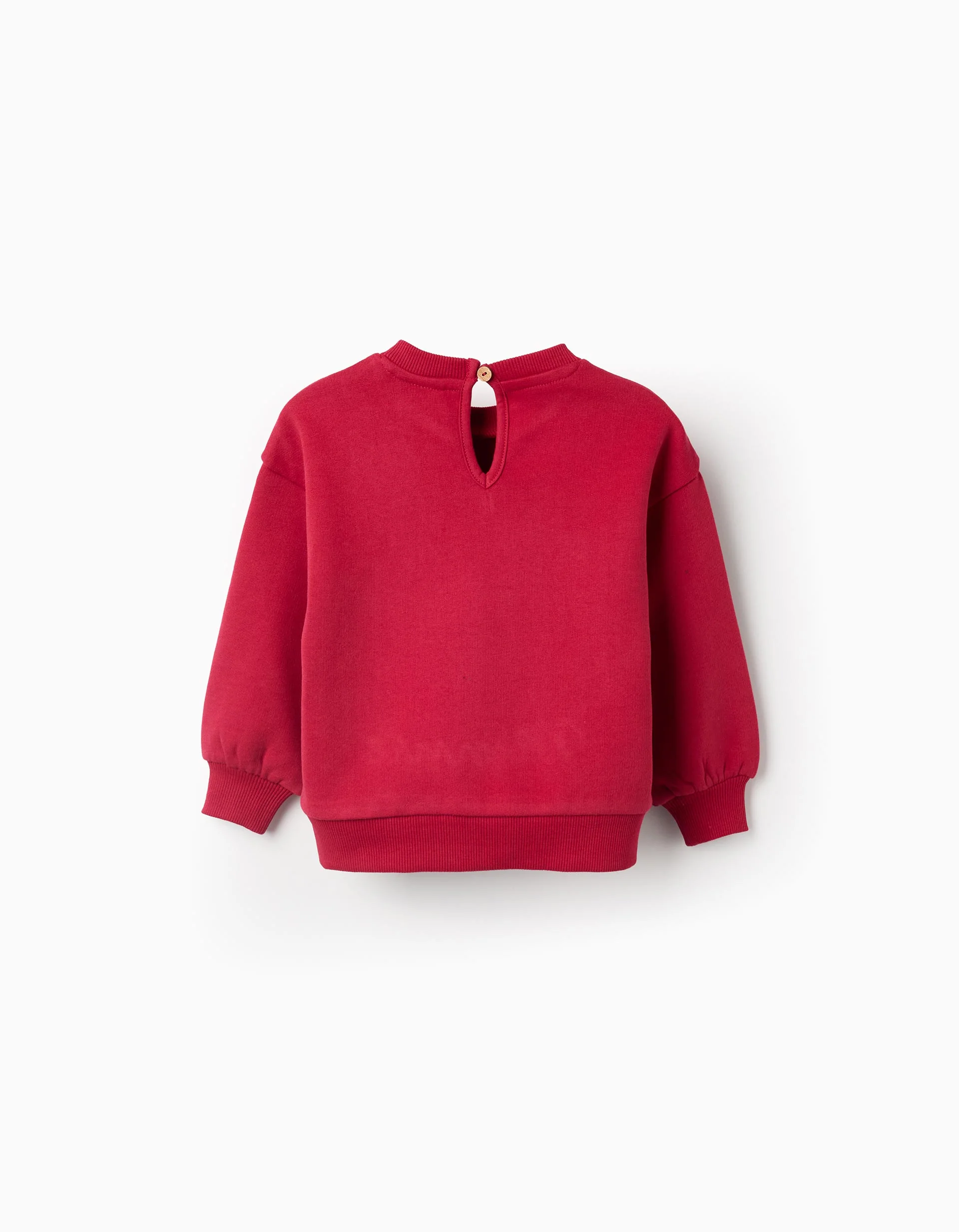 Christmas Sweatshirt for Baby Girls 'X-Mas Minnie', Red