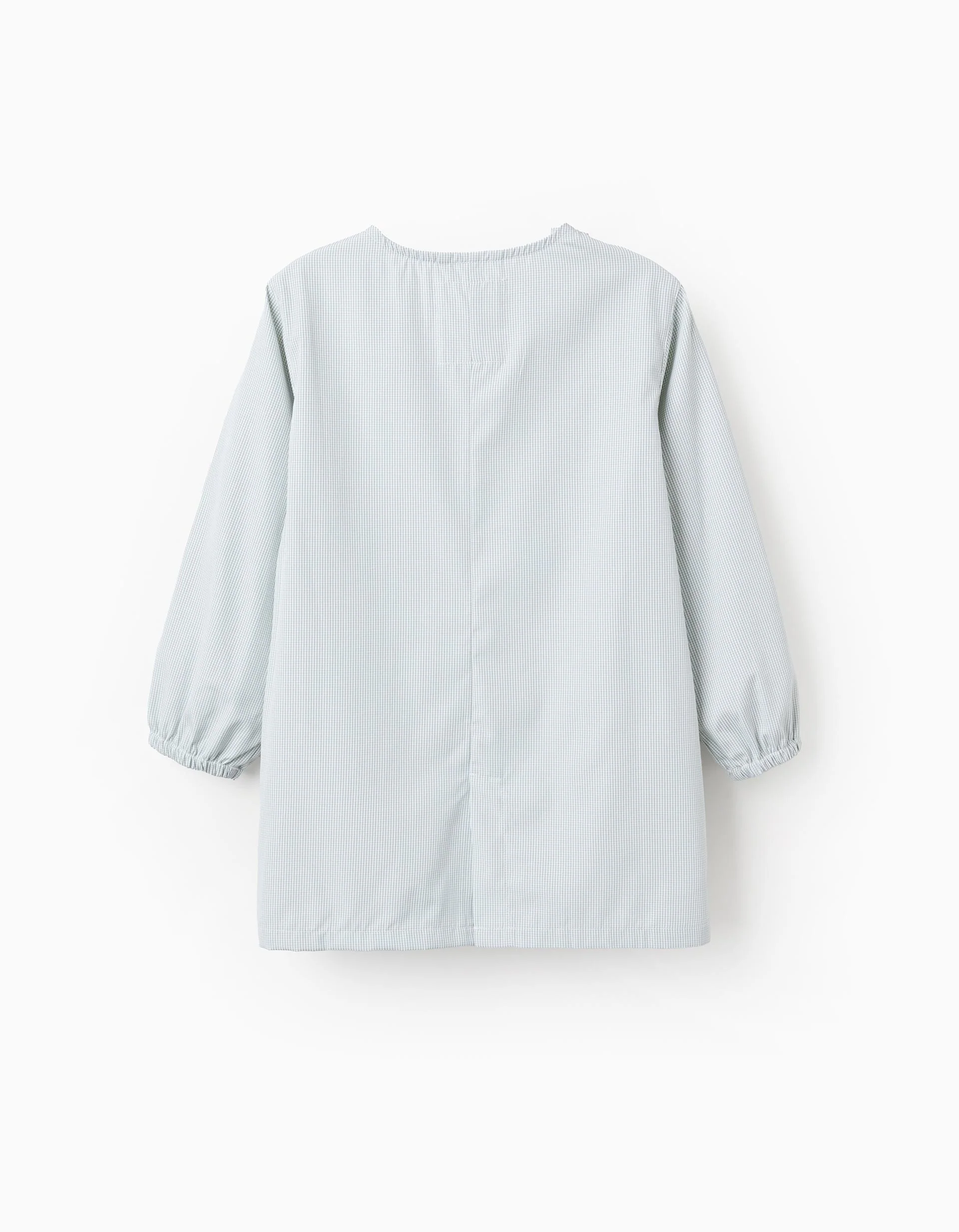 Pack of 2 Vichy School Gowns for Children, Green/White
