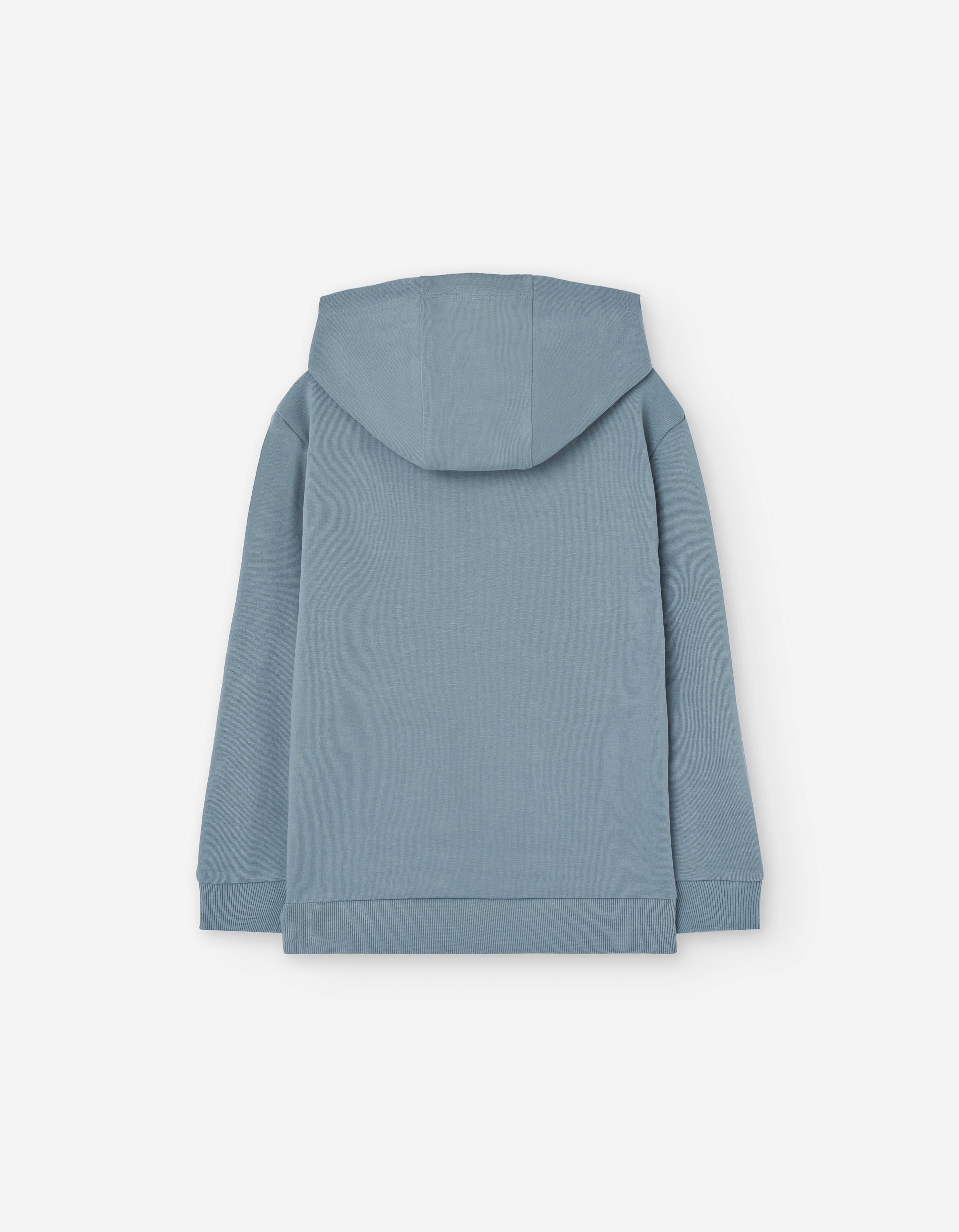 Hooded sweatshirt with 'try the freestyle' print for boys, grey