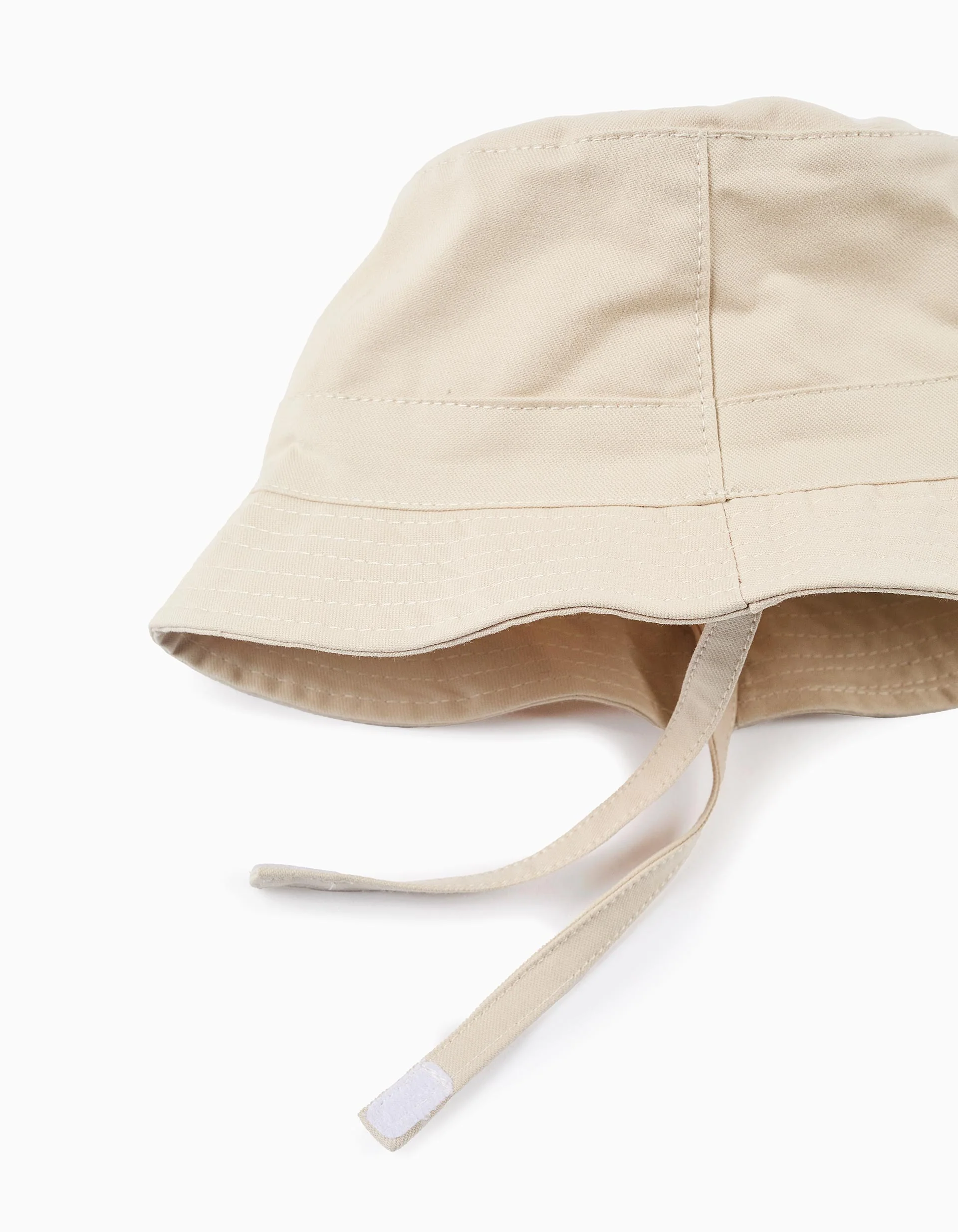 Twill Beanie Hat for Babies and Child, Beige