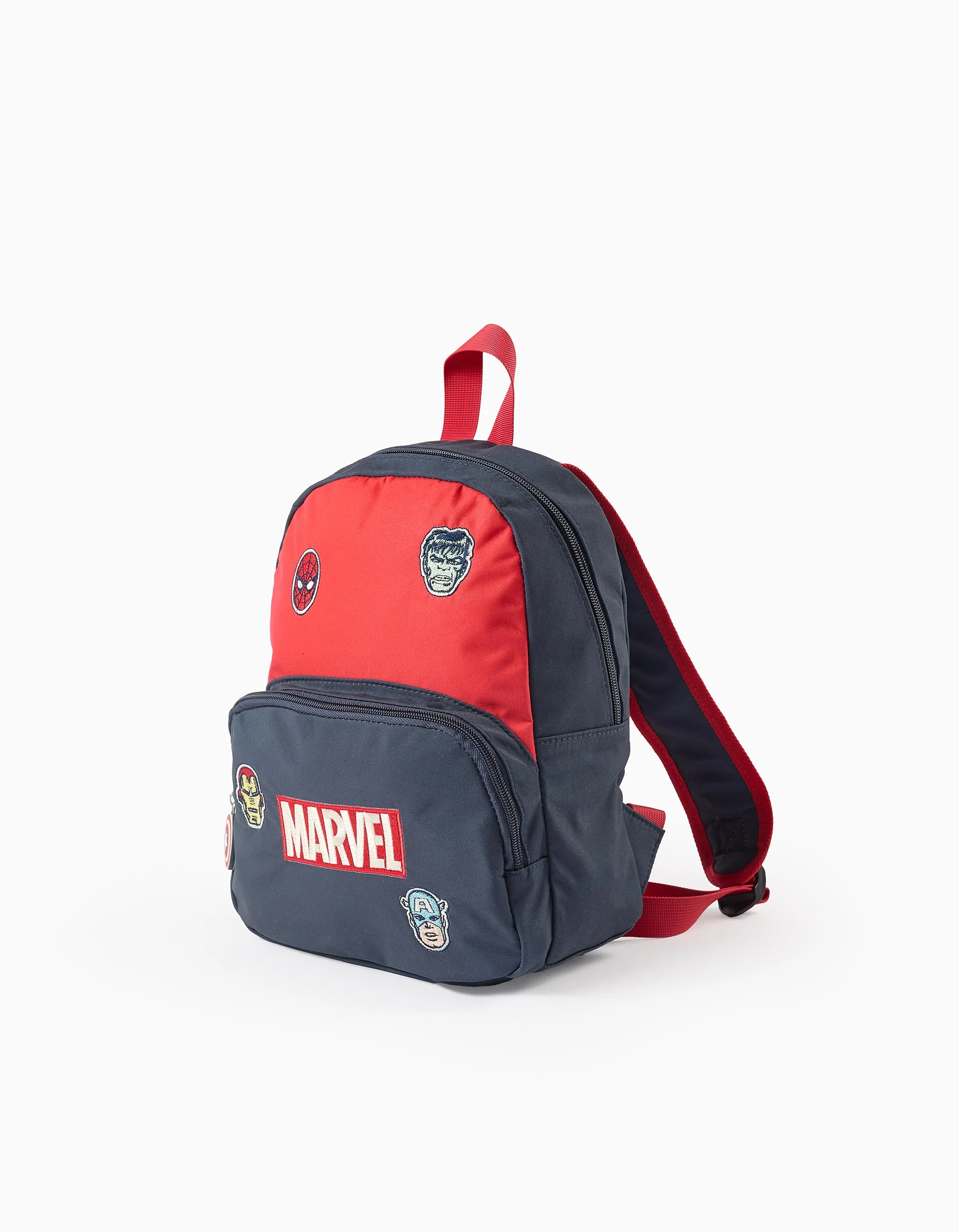 Marvel Embroidered Backpack for Babies and Boys, Dark Blue/Red