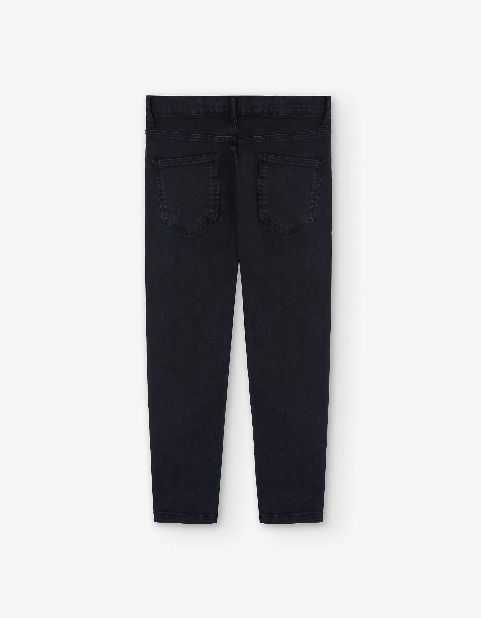 Jeans with a carrot fit for boys, black