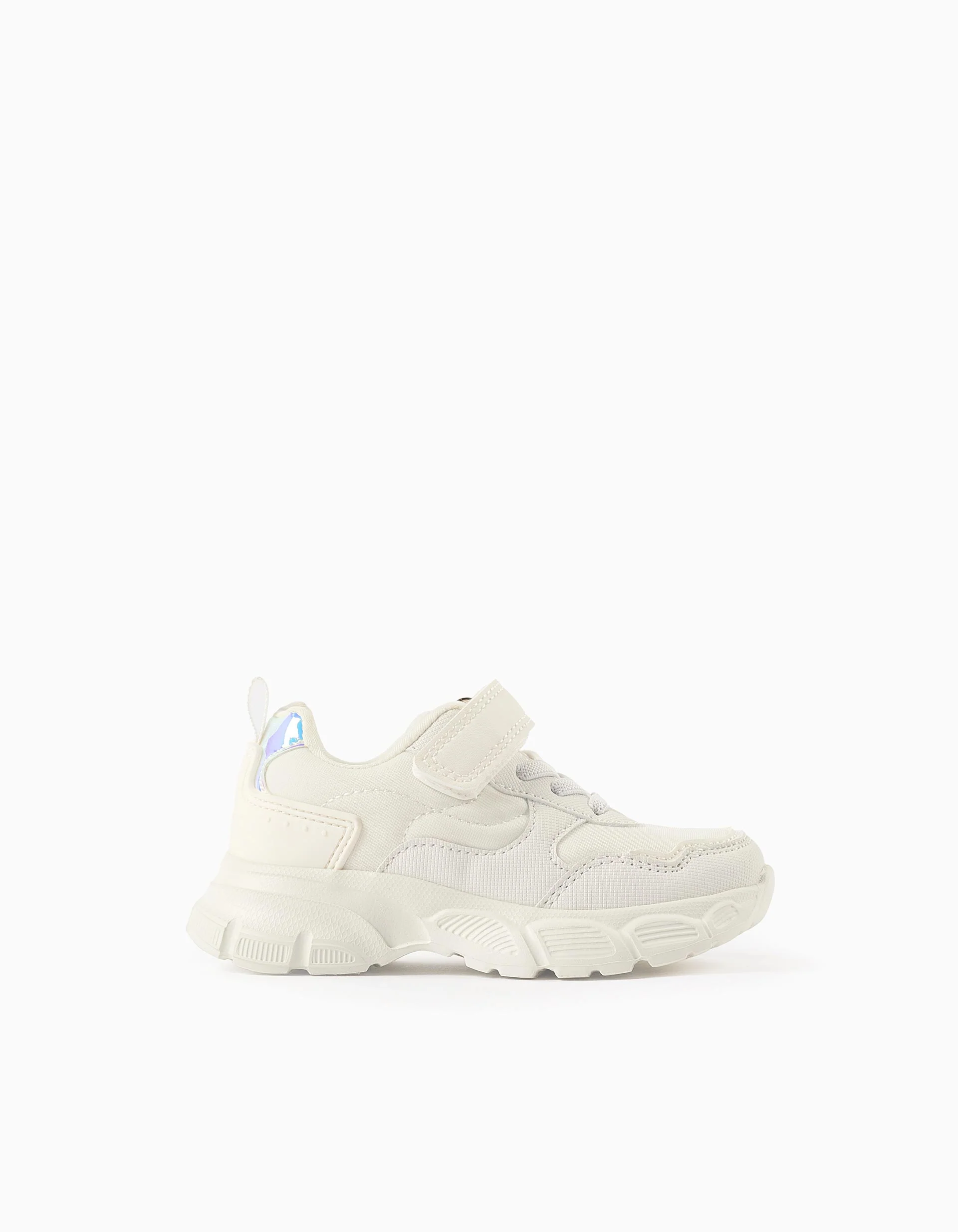 Superlight Runner' Trainers for Baby Girls, White/Iridescent