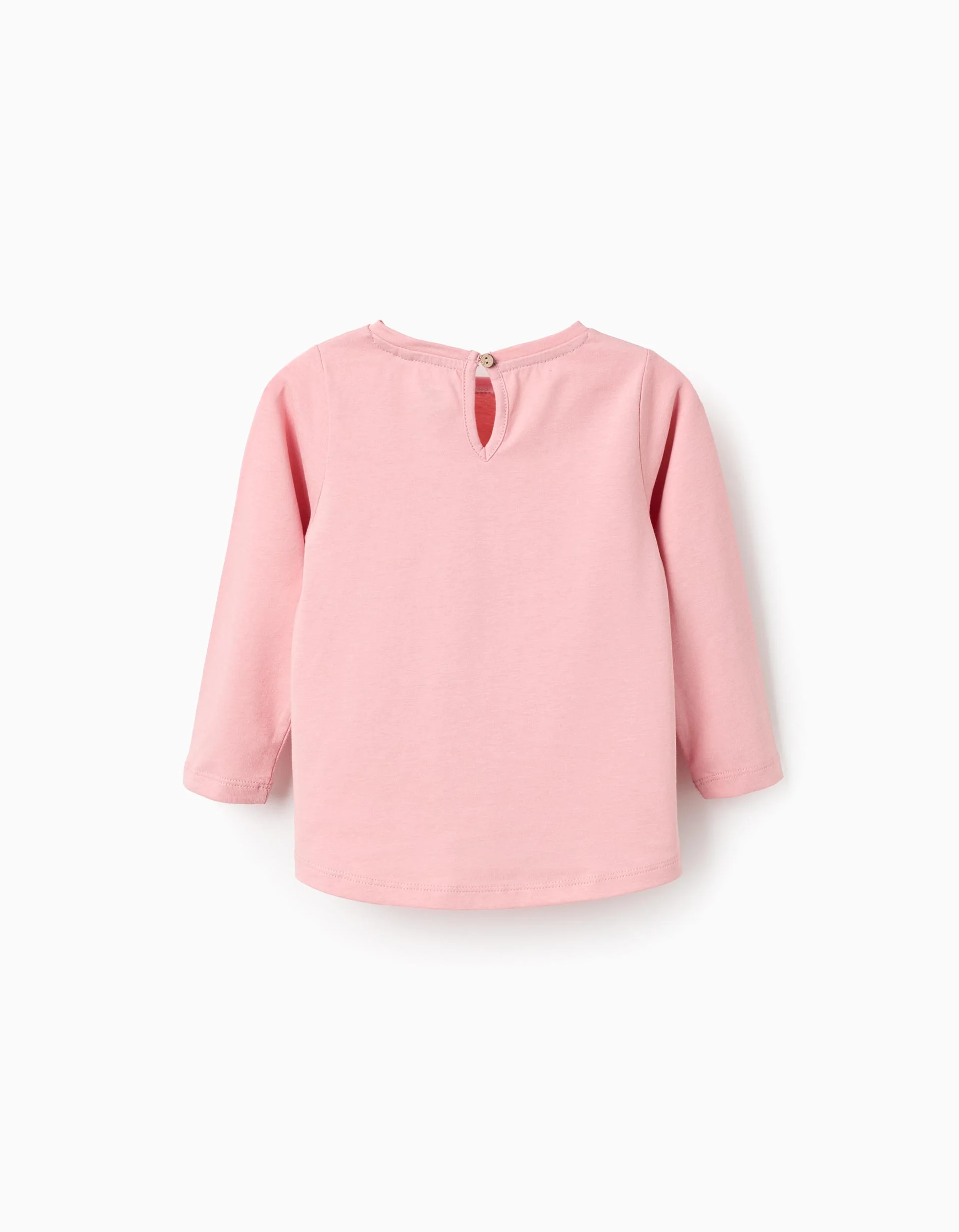 Long Sleeve T-Shirt for Baby Girls 'Shapes', Pink