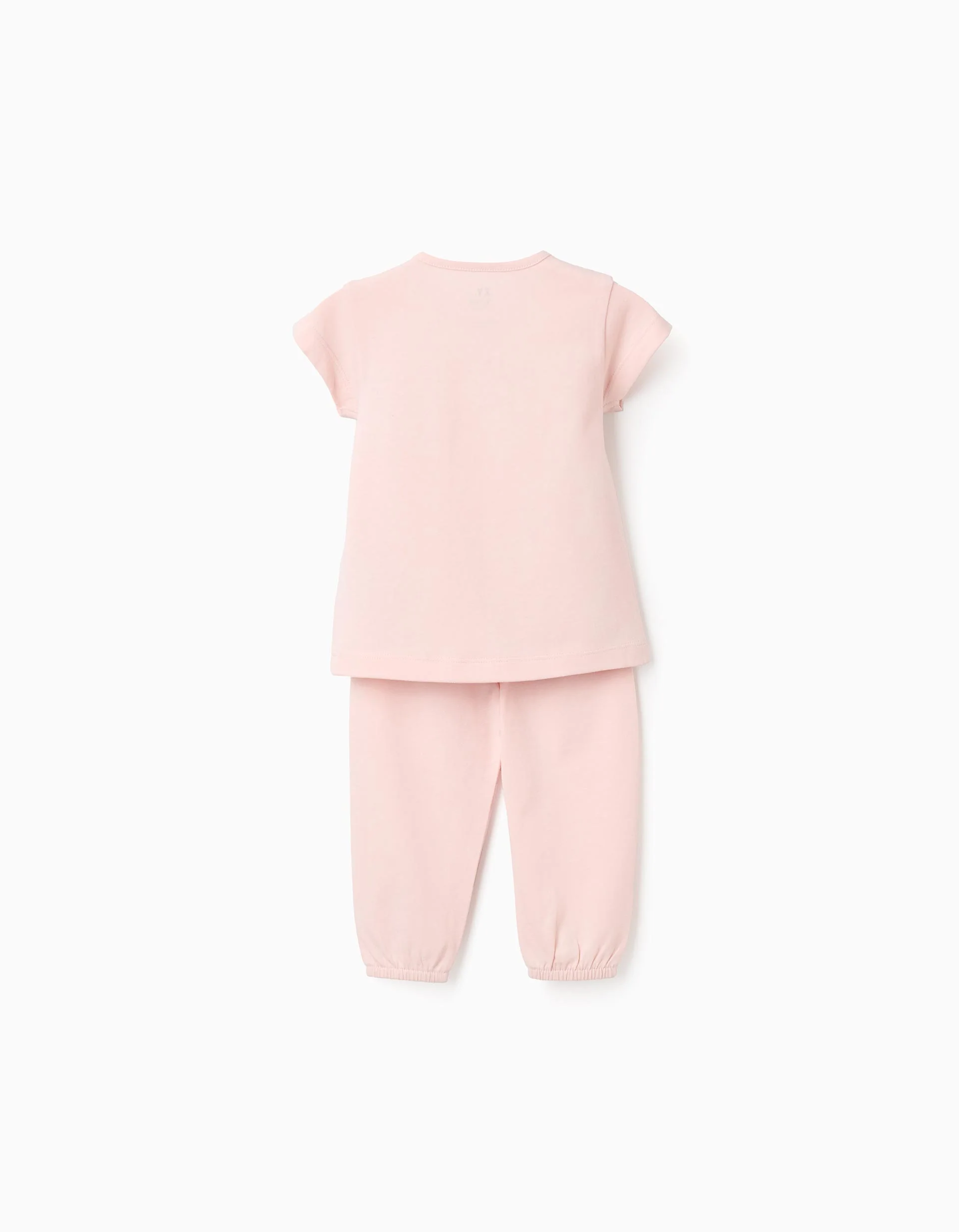 Cotton Pyjama for Baby Girls 'Bunny', Pink