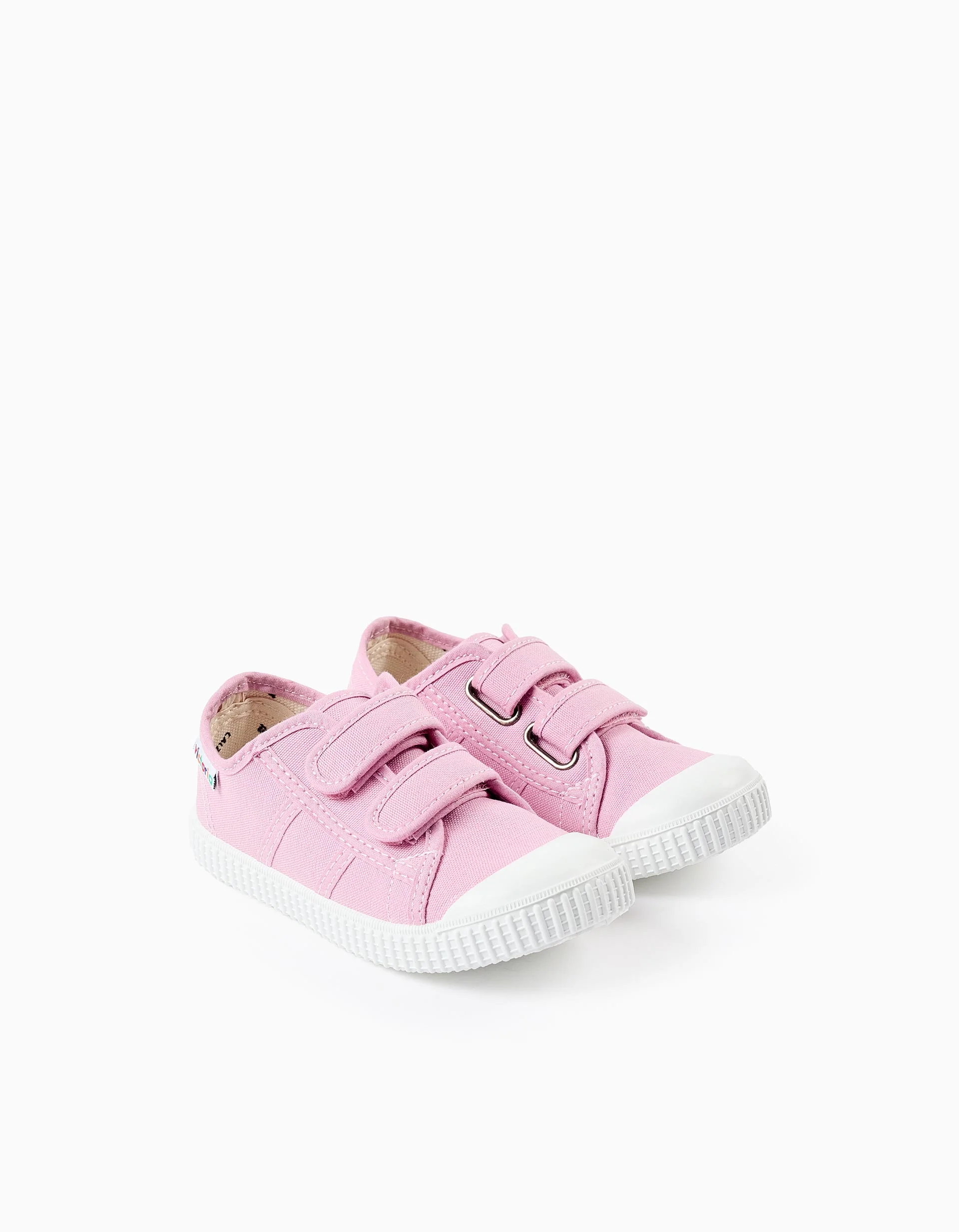 Canvas Trainers for Babies and Girls 'Victoria', Pink