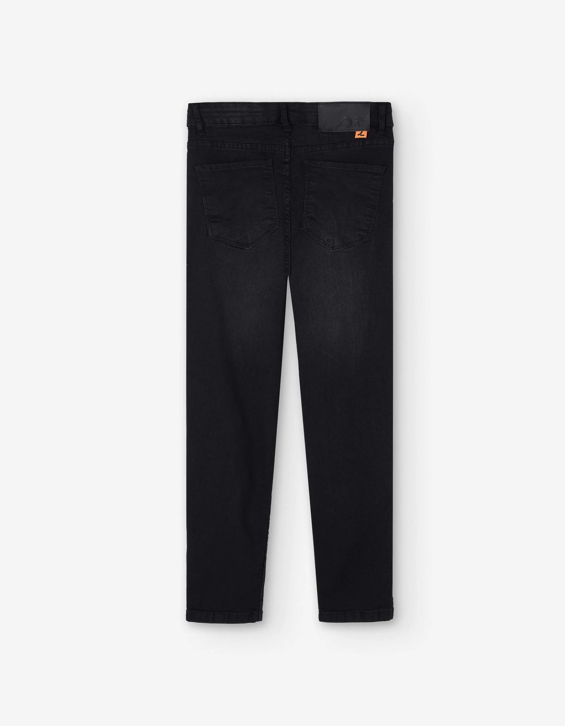 Jeans with a slim fit for boys, black