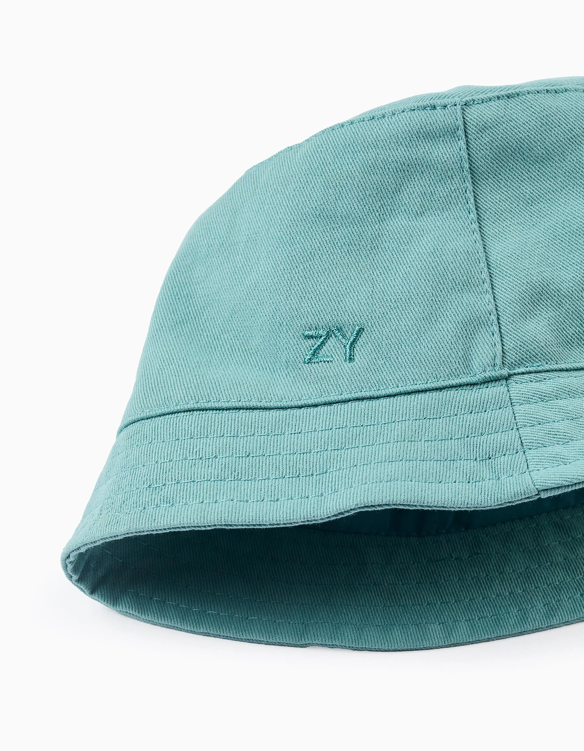 Twill Hat for Babies and Boys, Aqua Green