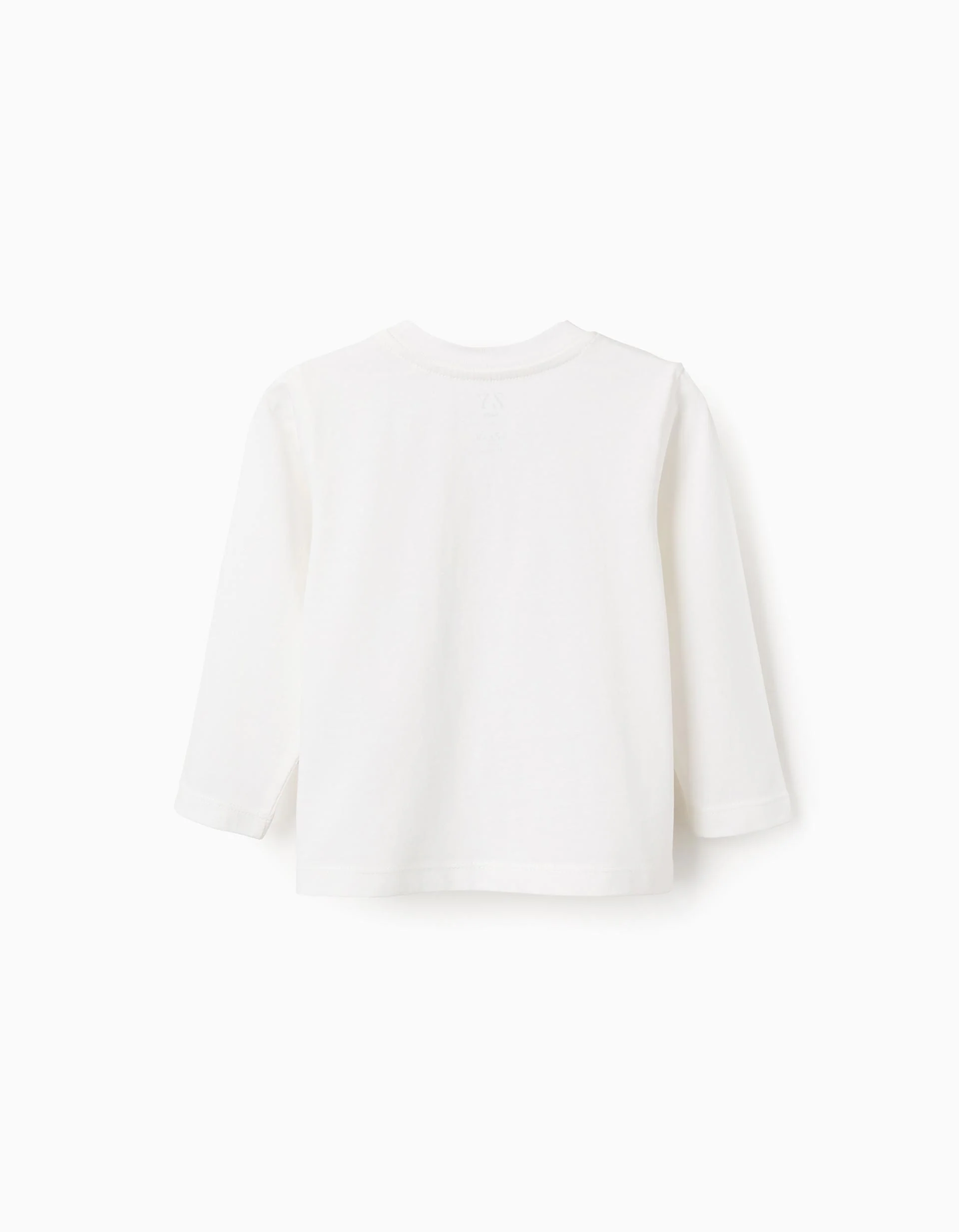 Long Sleeve T-Shirt for Baby Boys 'Mini Concierge', White