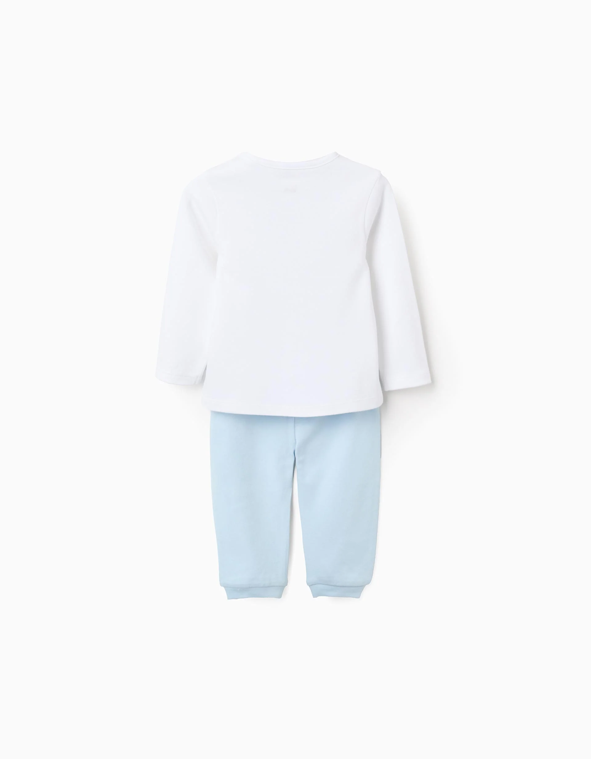Cotton Pyjama for Baby Boys 'Toy Story', White/Blue