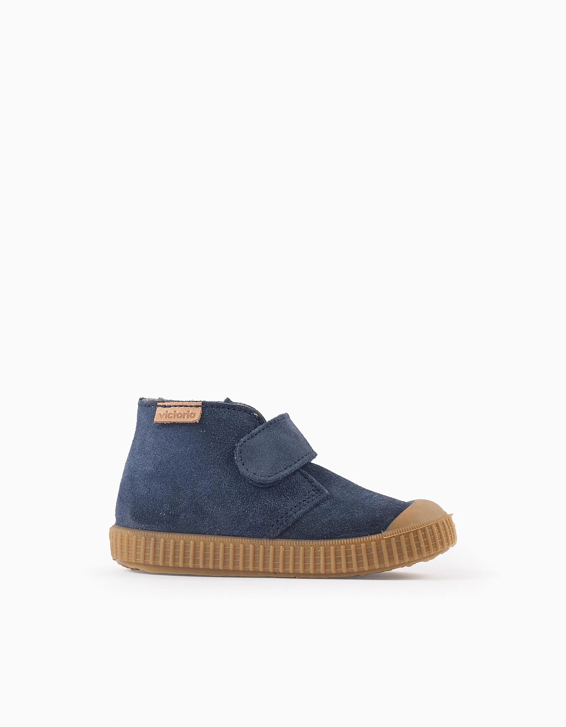 Suede Boots for Babies and Boys 'Victoria Safari', Dark Blue