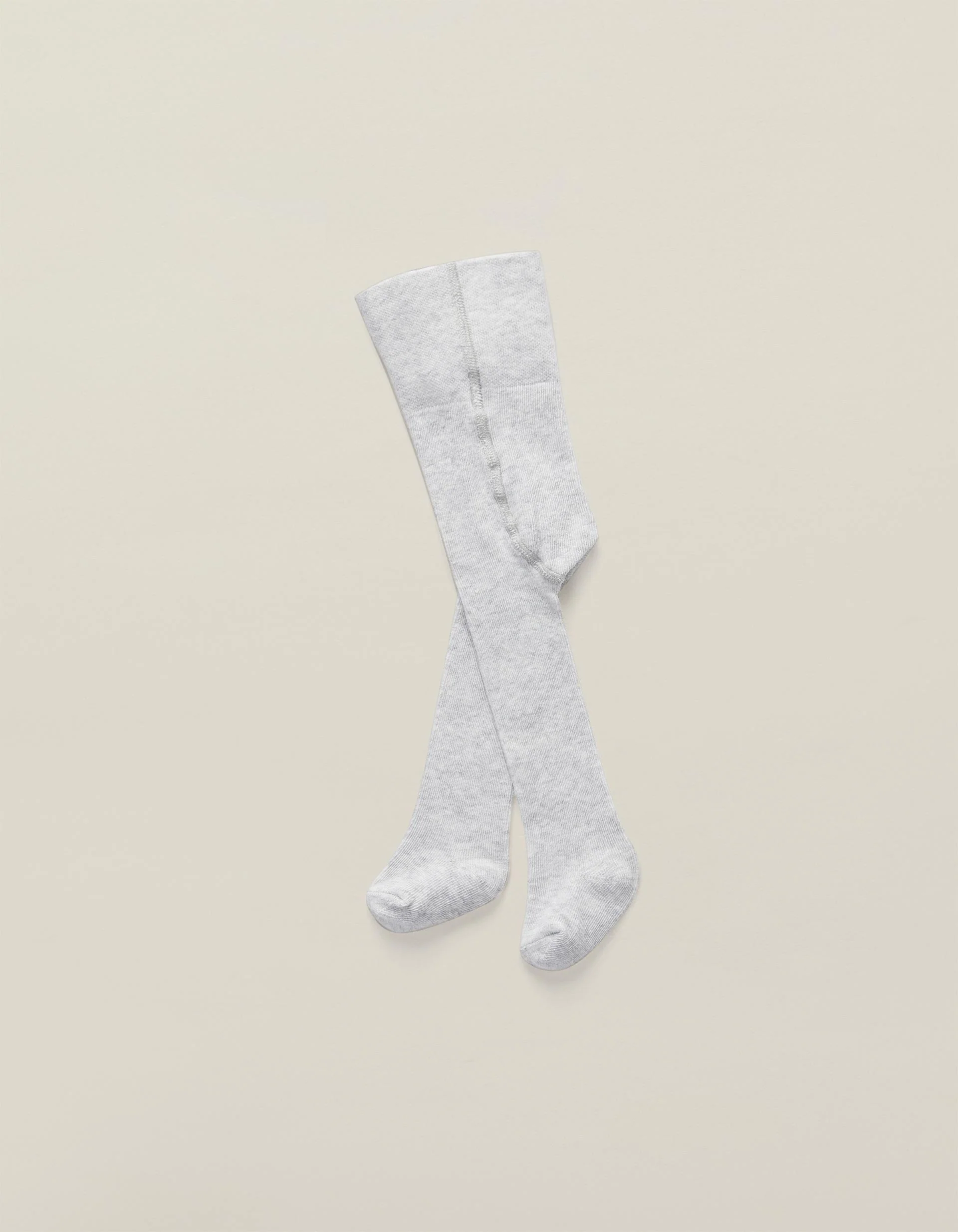Cotton Tights for Newborns, Grey