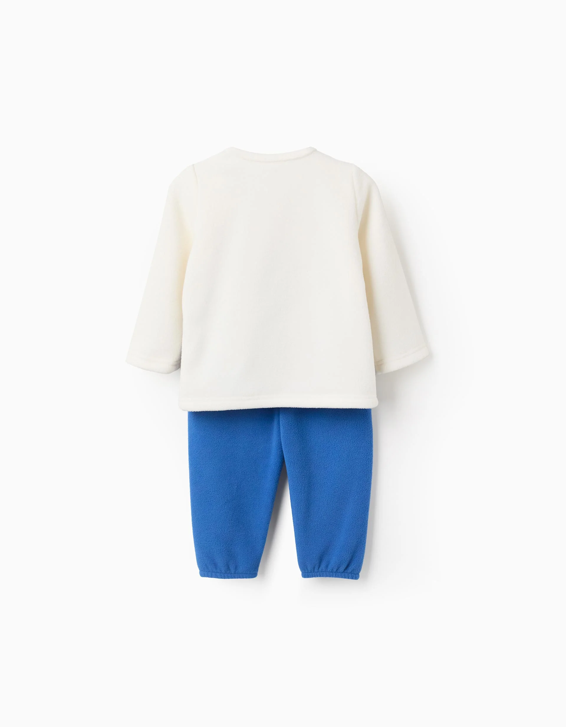 Polar Pyjama for Baby Boys 'Monster of Emotions', White/Blue