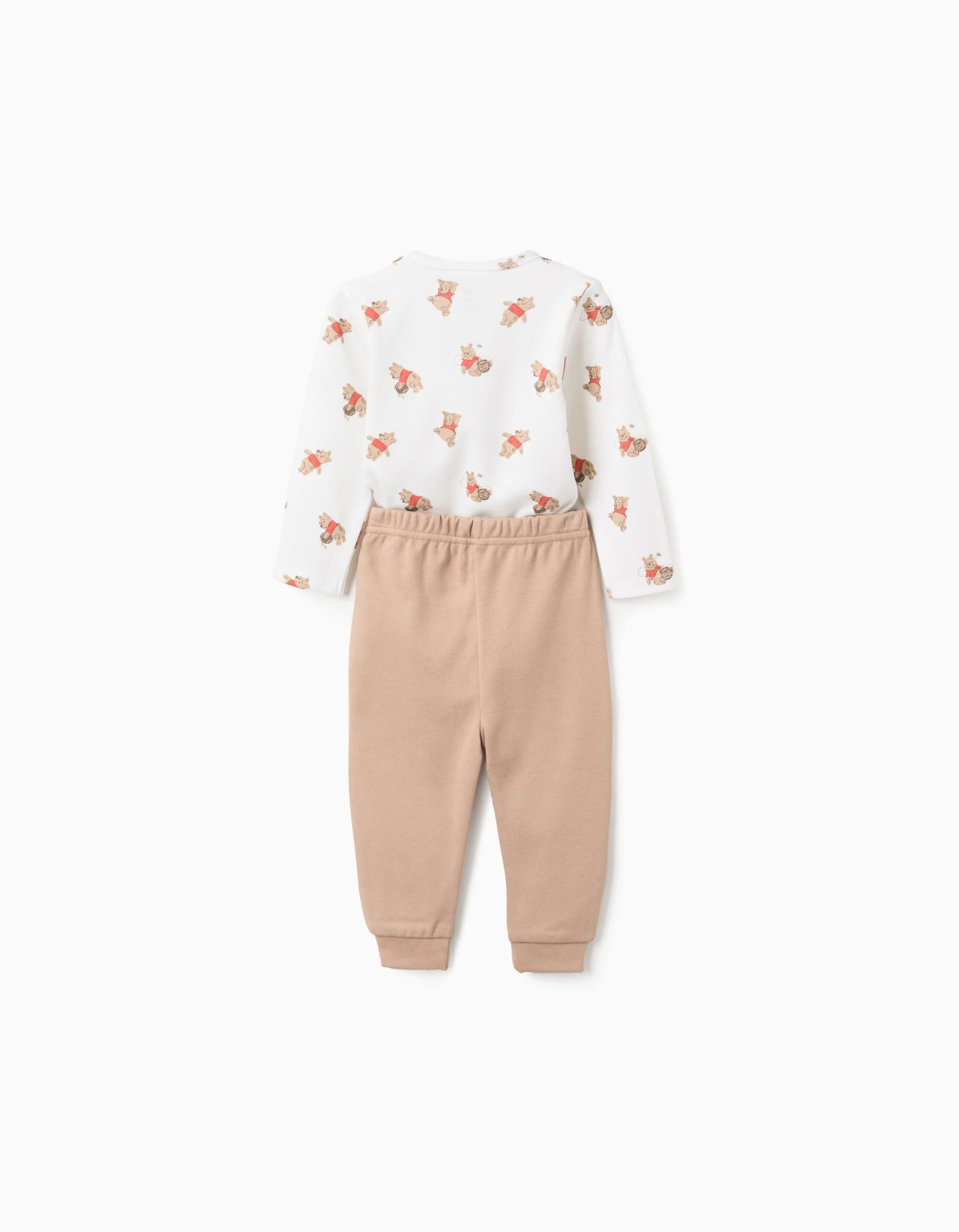 3-piece Set for Newborns 'Winnie the Pooh', White/Beige