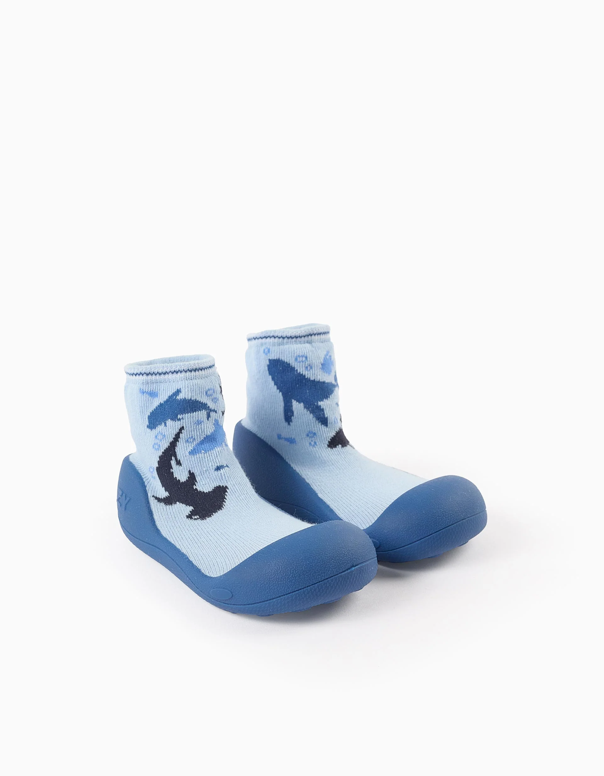 Steppies for Baby Boys 'Sharks', Blue