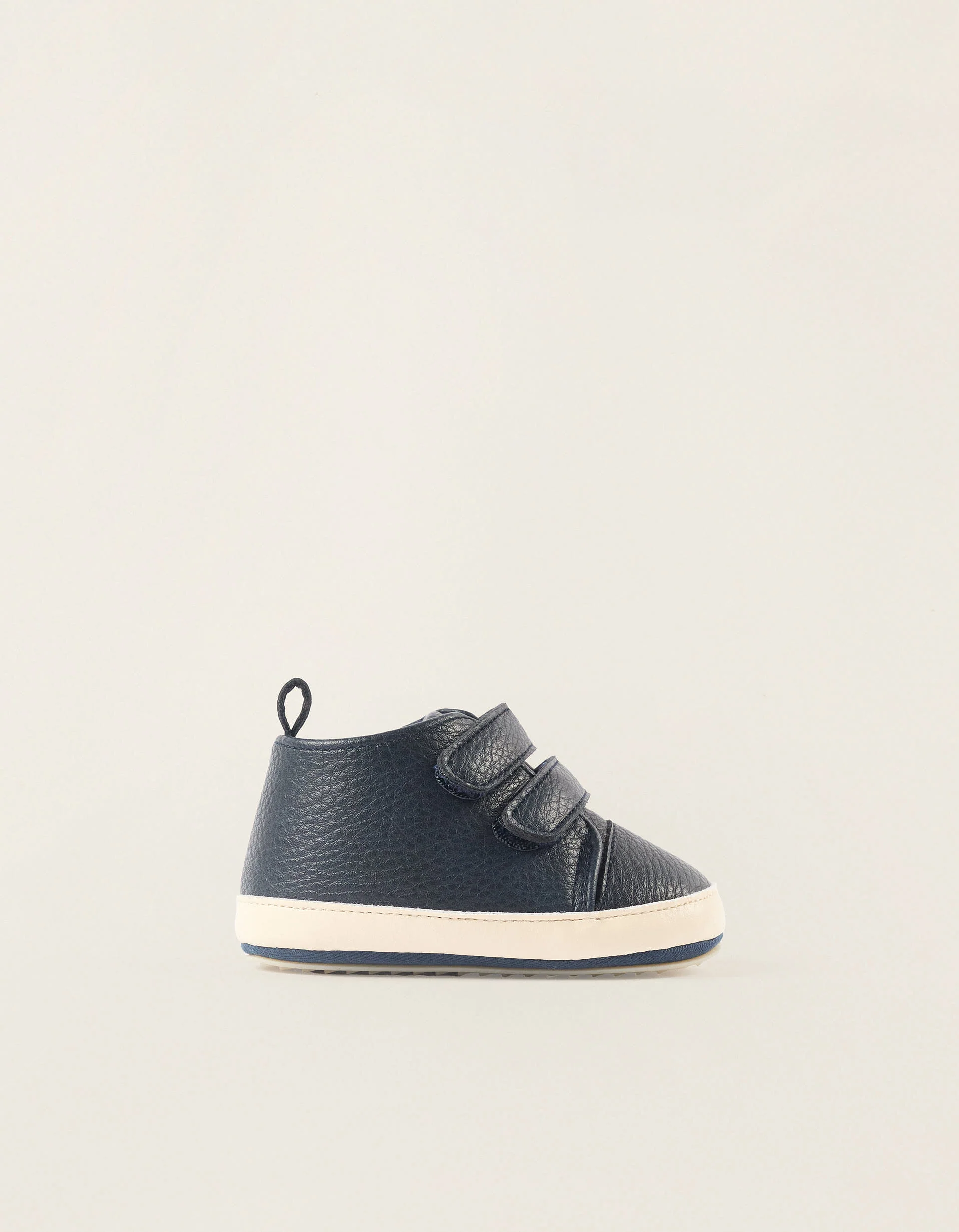 Boots with Faux Fur for Newborns, Dark Blue