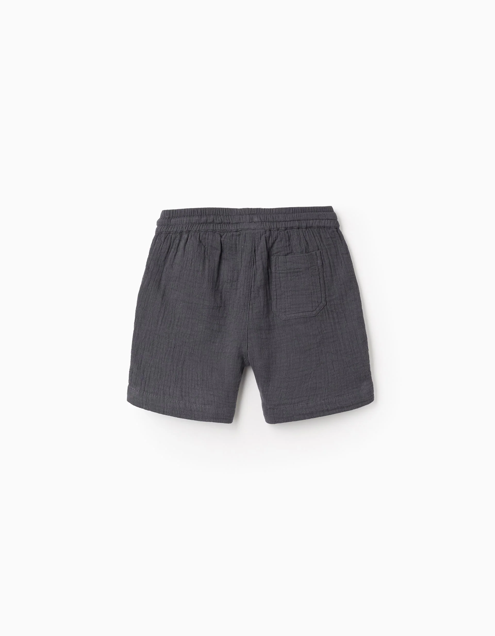 Bamboula Shorts with Drawstring for Baby Boys, Grey