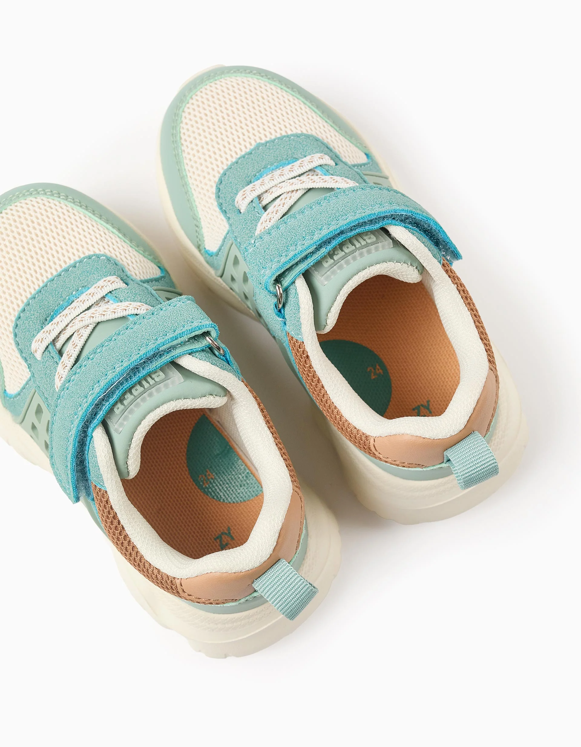 Superlight Runner Trainers for Baby Boys, Blue/Camel