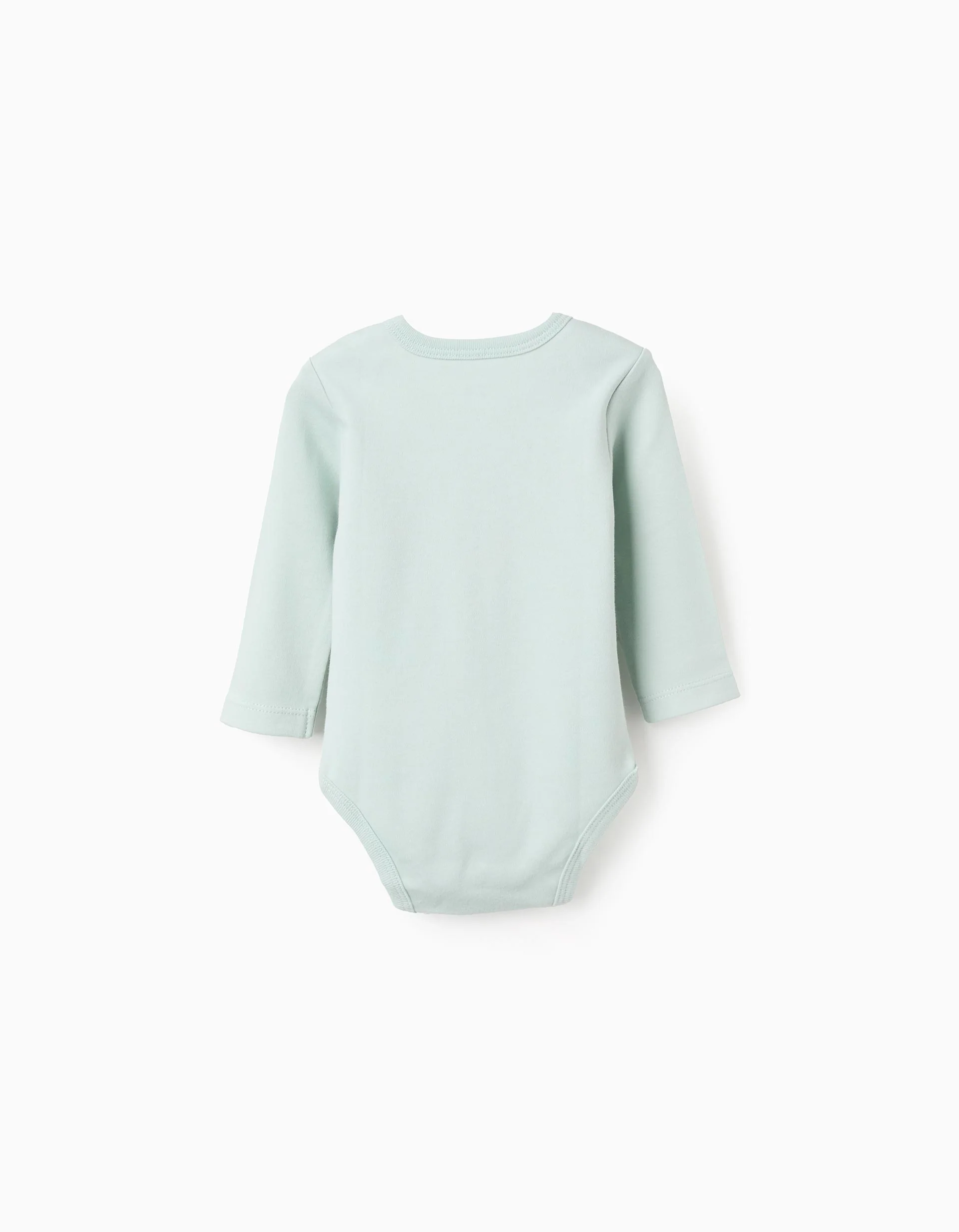 Pack of 4 Cotton Bodysuits for Baby Boys 'Dinosaur', White/Green