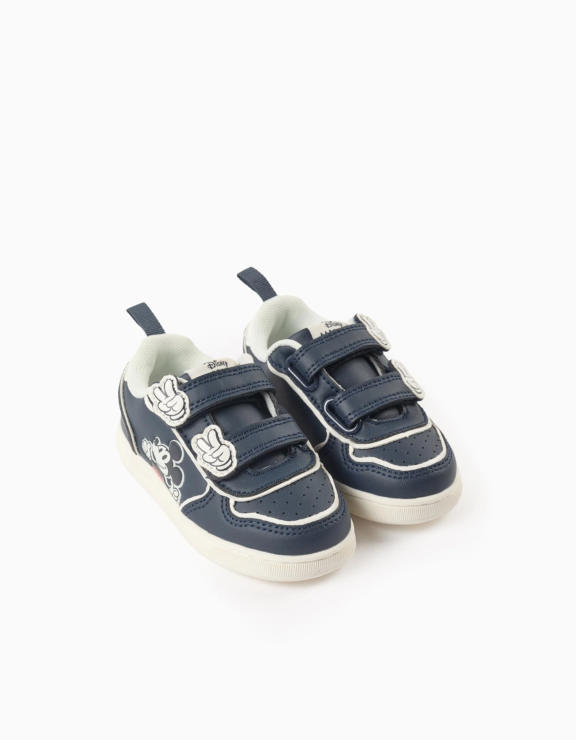 Trainers with  Touch-fastening Strap for Baby Boys 'Mickey', Blue