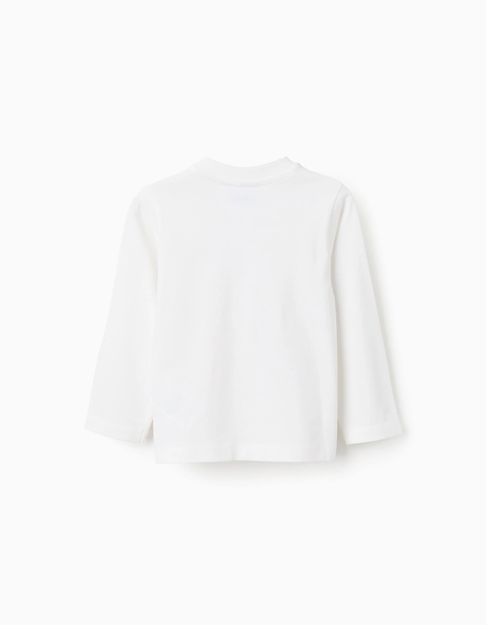 Cotton T-shirt for Babies 'Bluey & Bingo', White