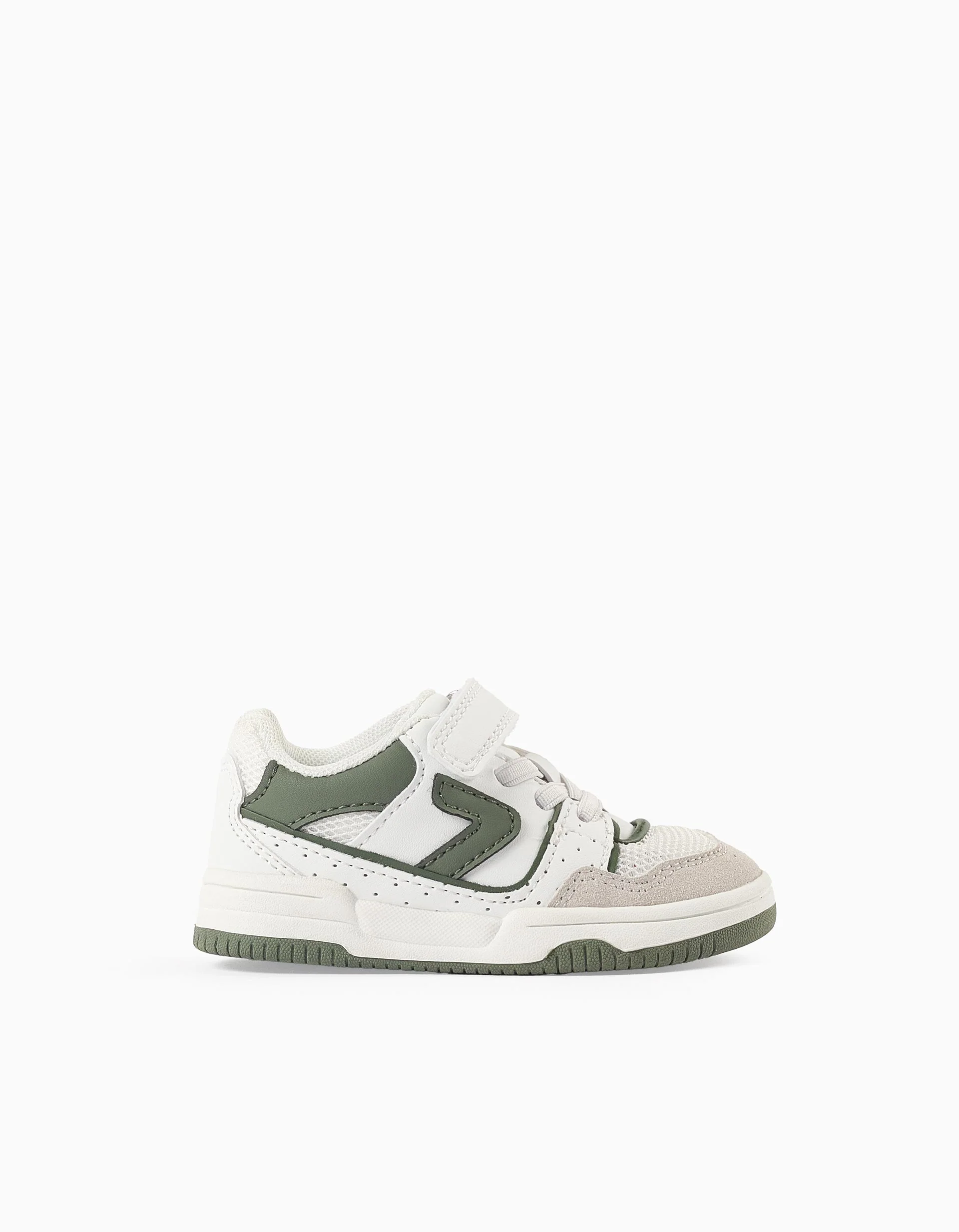 Touch-fastening Trainers for Baby Boys 'ZY Move', White/Green