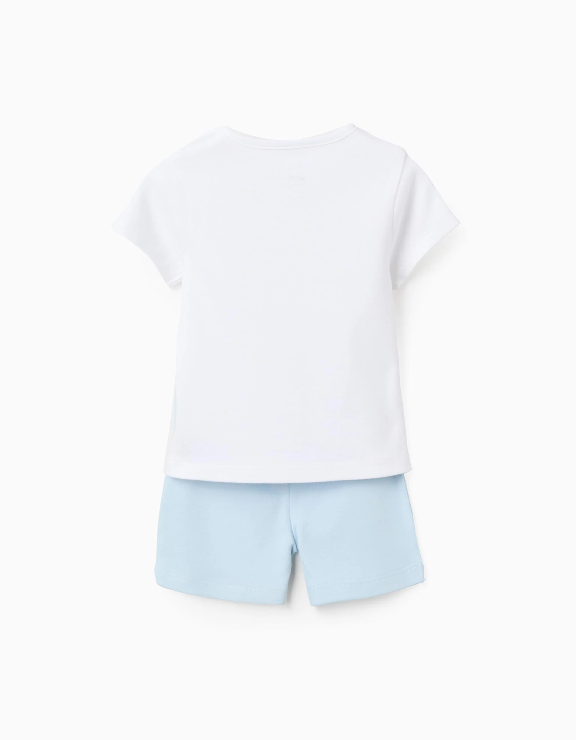 Short Cotton Pyjama for Baby Boys 'Toy Story', White/Blue